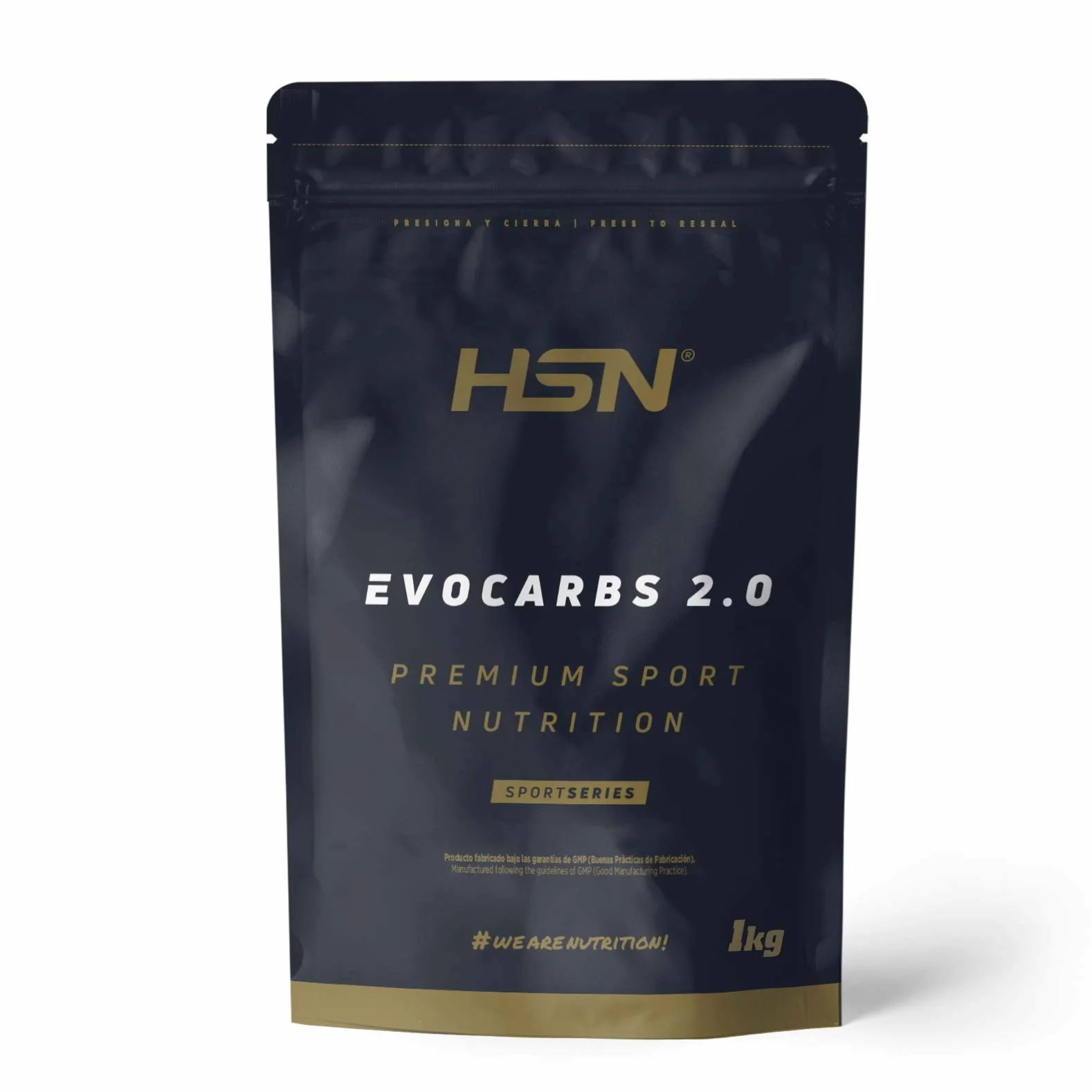 Evocarbs 2.0 Bebida Isotónica en Polvo con Carbohidratos y Electrolitos 1Kg Vegano Sin Gluten