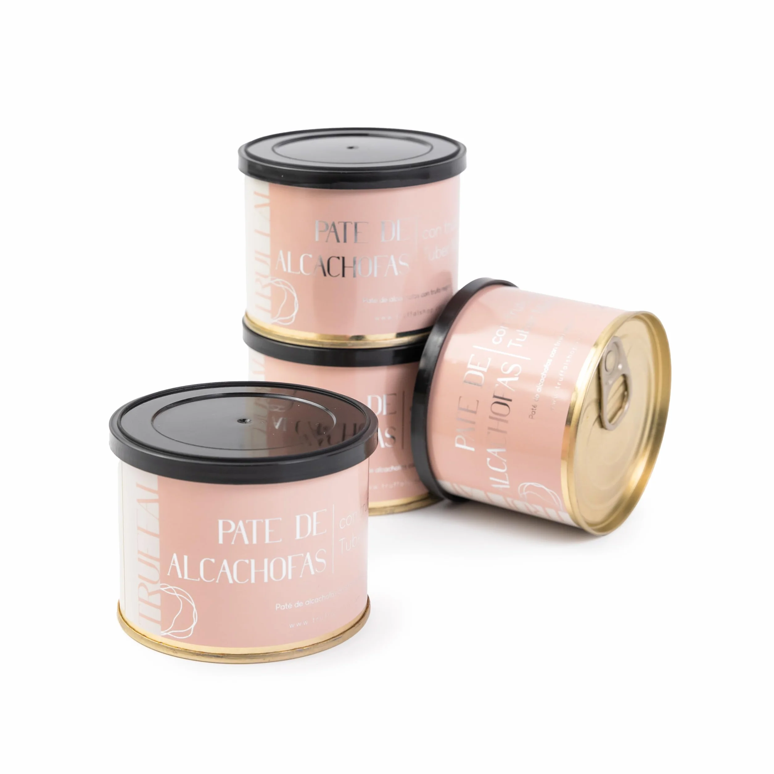 Paté de Alcachofa con Trufa Negra Tuber Melanosporum 100g Vegano Artesanal