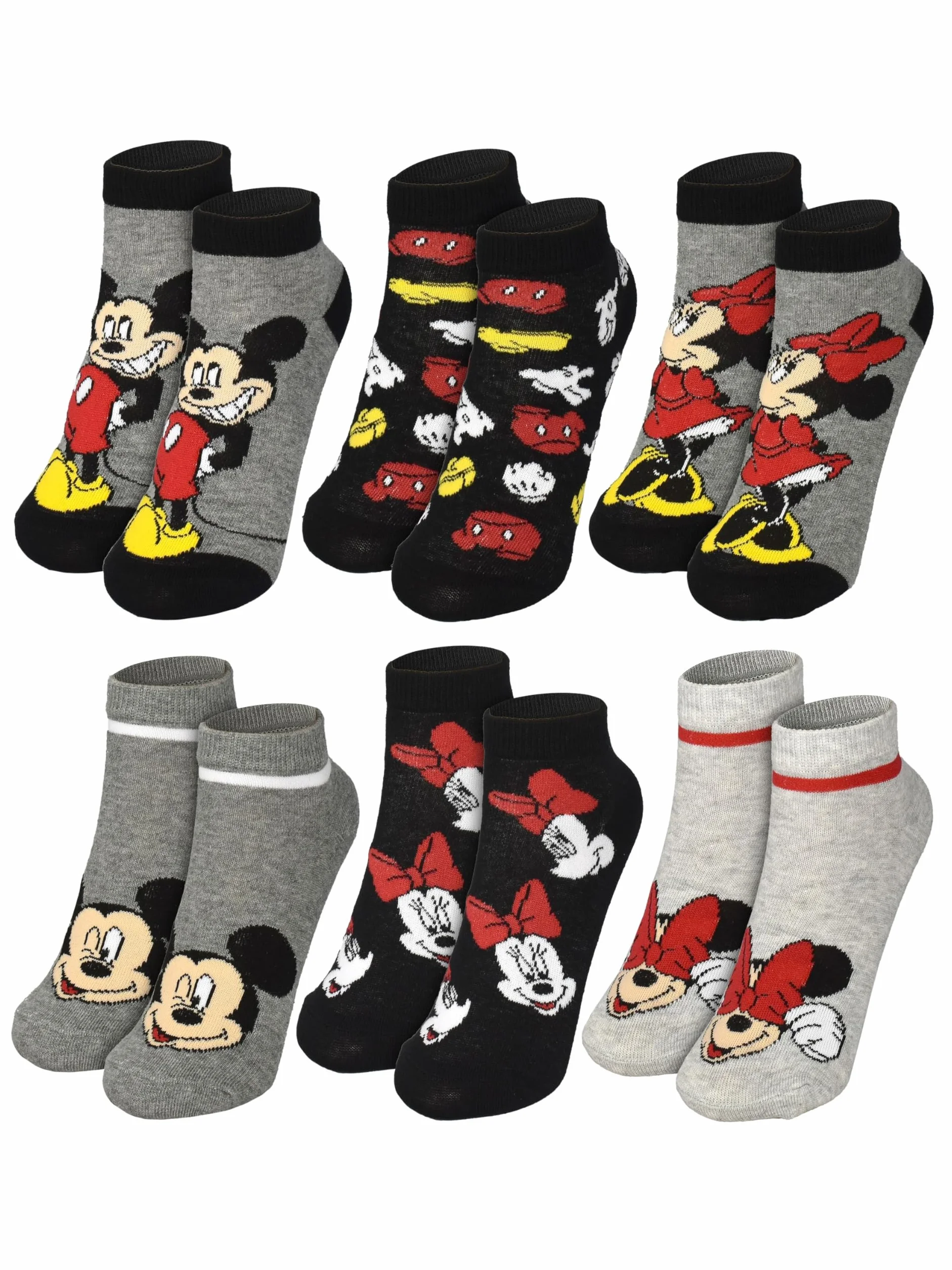 Disney Minnie Mouse United Labels Calendario de Adviento 12 pares calcetines mujer talla 35-41