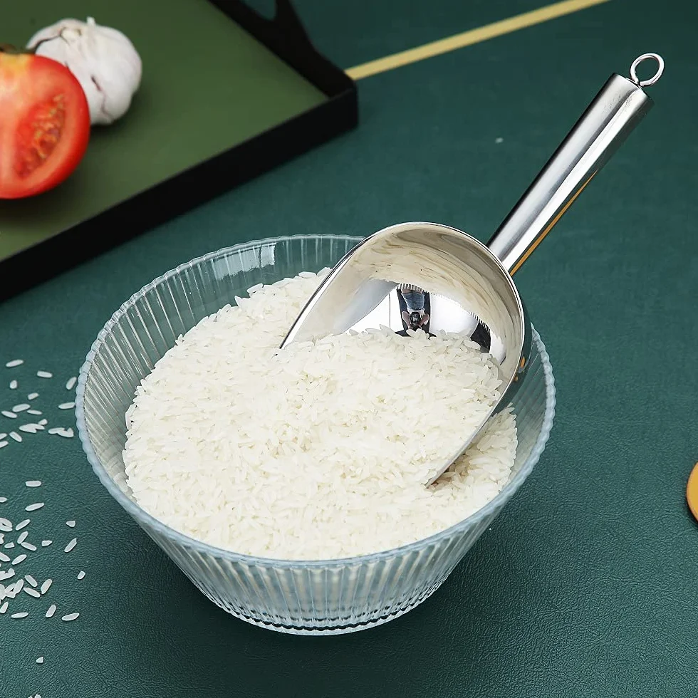 Cuchara Para Helado de Acero Inoxidable, 8 oz, 9 Pulgadas, Apto para Lavavajillas