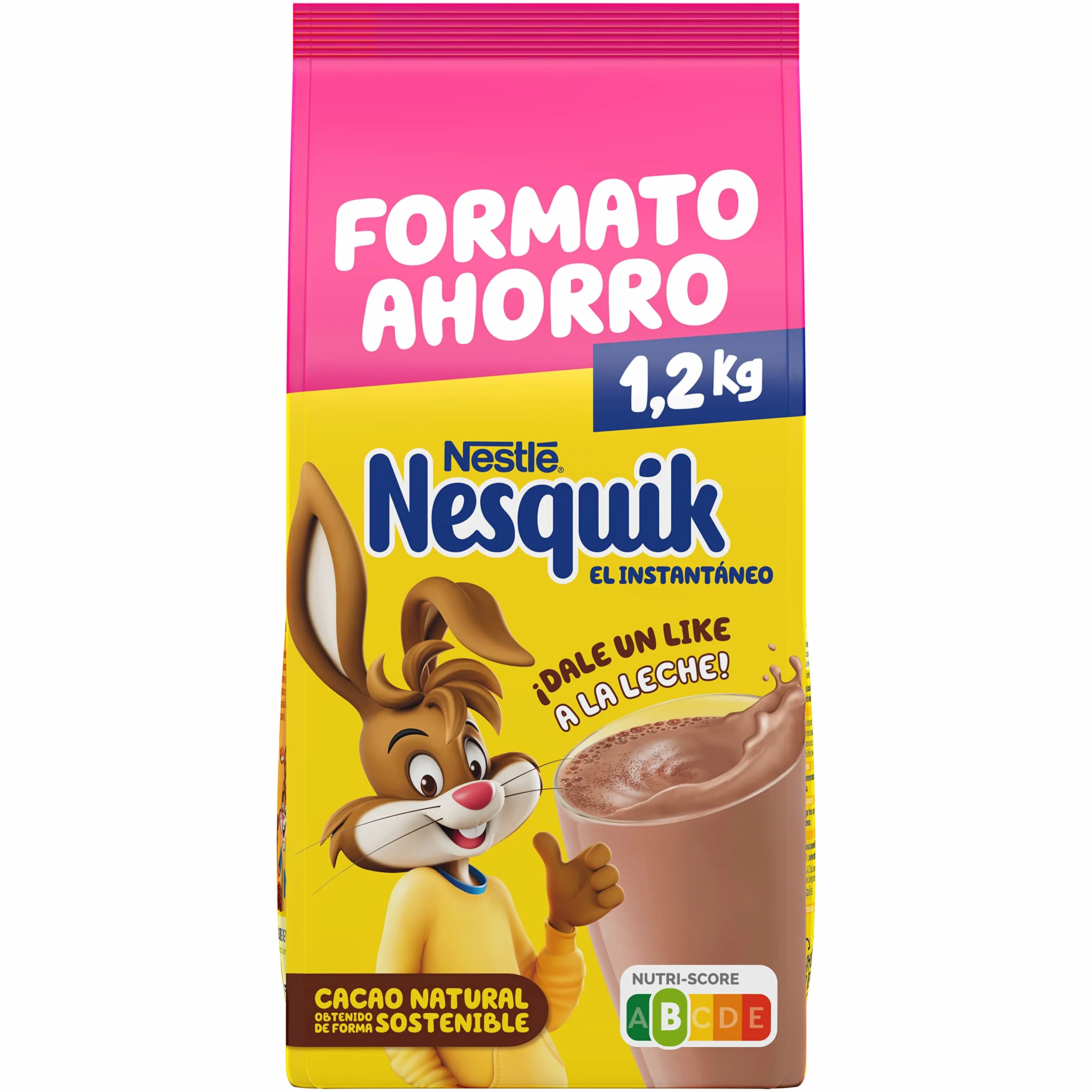 Nesquik NESTLÉ Instantáneo Cacao Soluble 1,2kg Bolsa