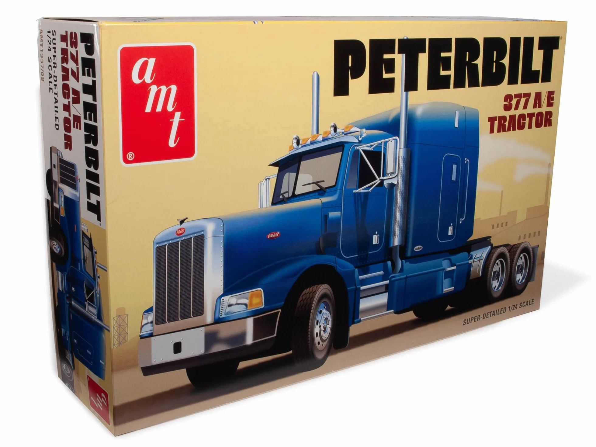 AMT AMT1337/08 1/24 Classic Peterbilt 377 A/E - Kit de maqueta, multicolor