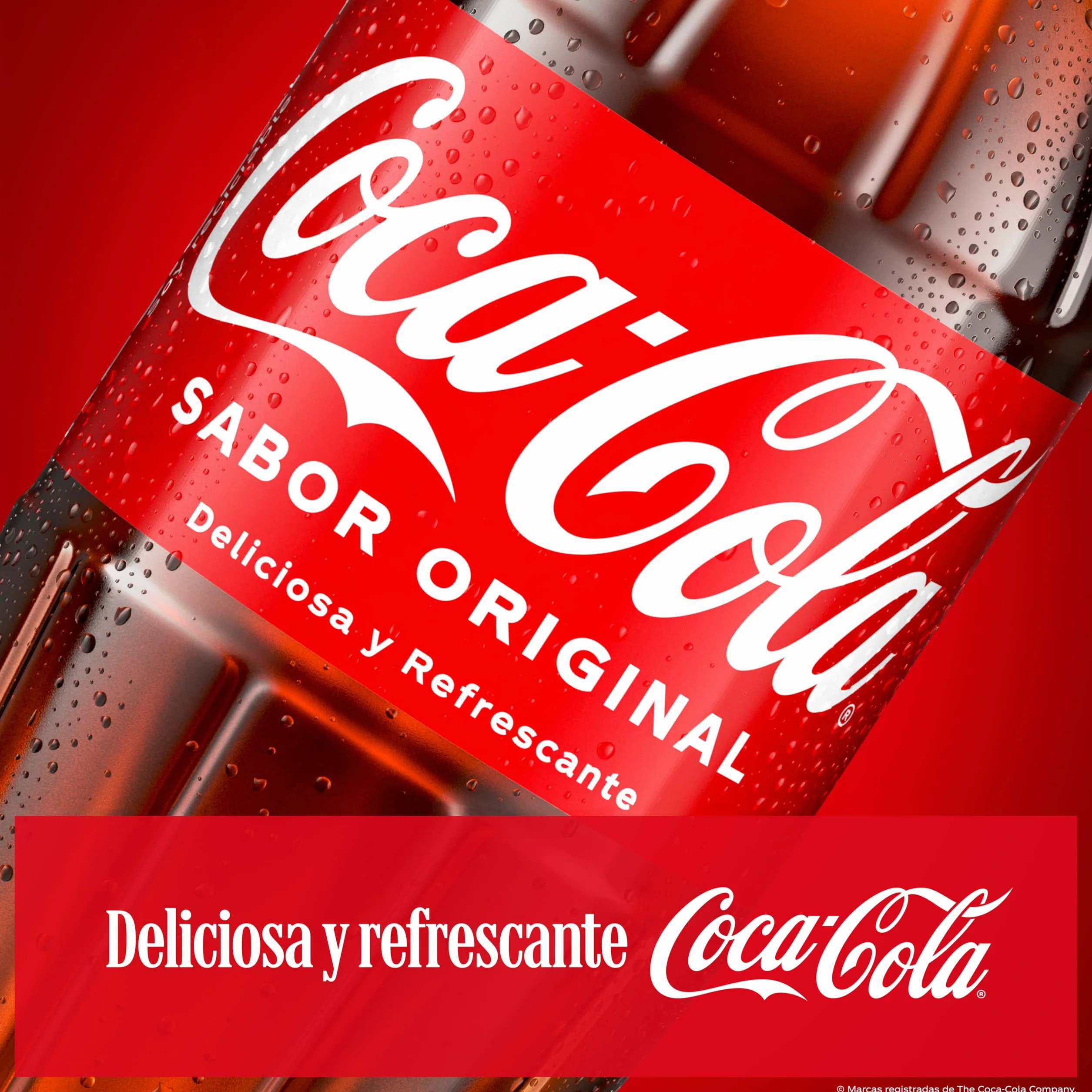 Coca-Cola Sabor Original Refresco de Cola Pack 24 Latas 330 ml