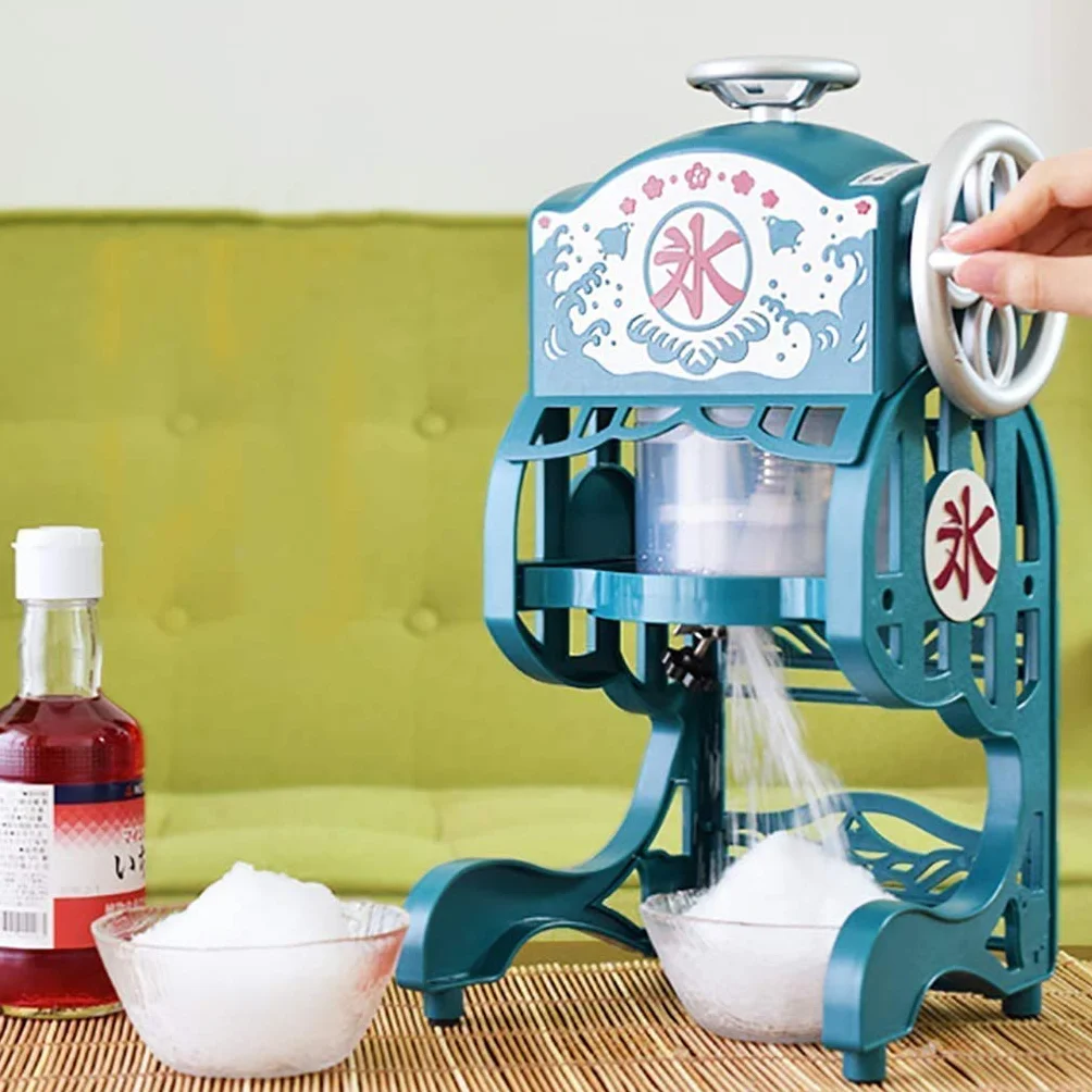 Picadora De Hielo Eléctrica Retro Trituradora De Cubo De Hielo, Ice Crusher 220V Para Restaurante Home Bar