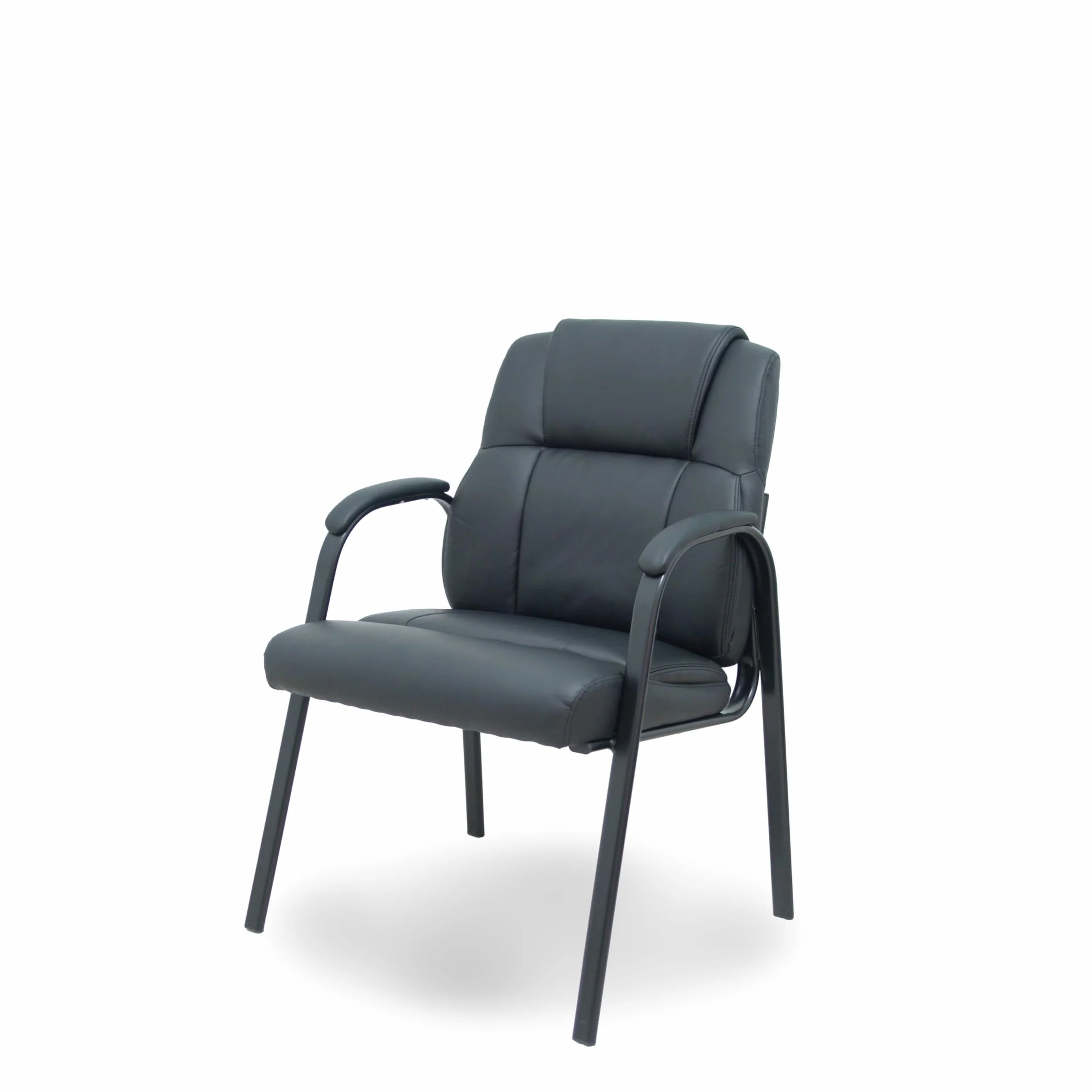 Piqueras y Crespo - Silla de Oficina Económica Opti543 con Brazos Fijos. Equipado con Espuma de Corte