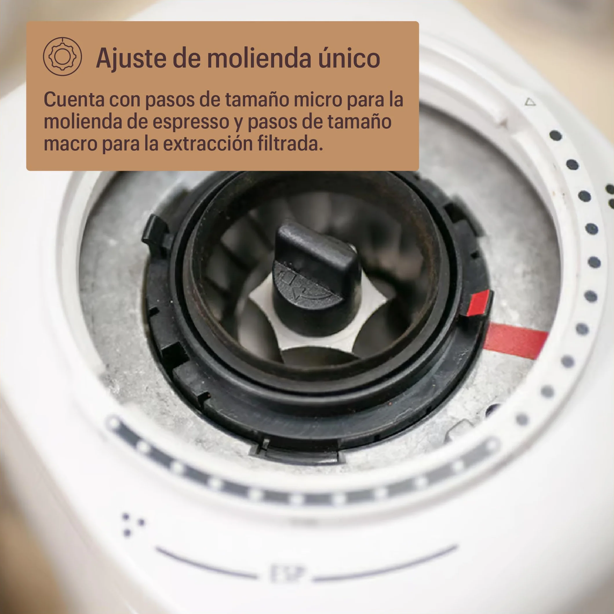 Baratza - Encore ESP 100V Molinillo Eléctrico de Café en Grano - Coffee Grinder Especial para Espresso, Negro