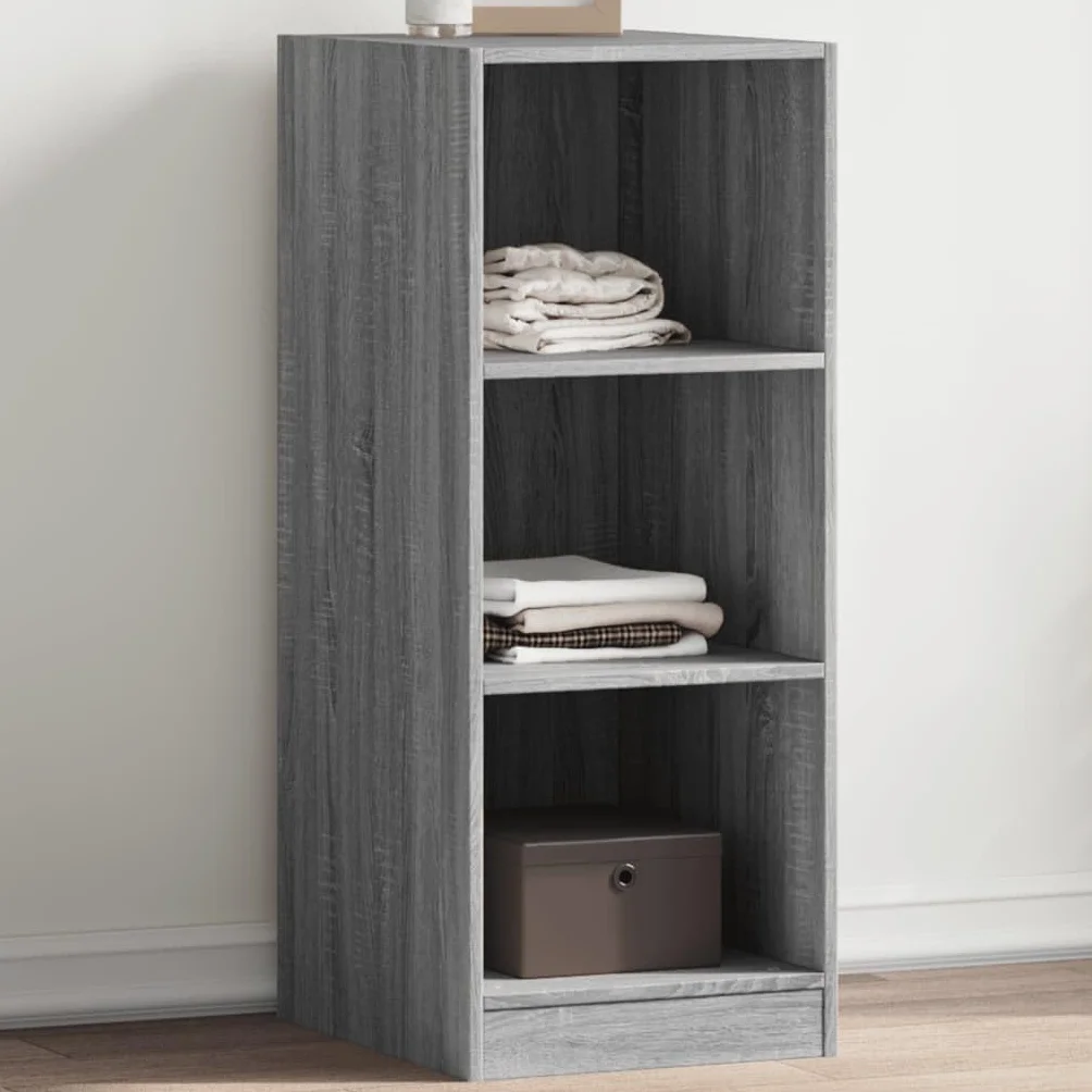 Armario de madera de ingeniería gris Sonoma 48x41x102 cm,Productos del hogar,Organización y almacenamiento,Almacenamiento de ropa y armarios,Organizadores de vestidores y perchas de barra-840833
