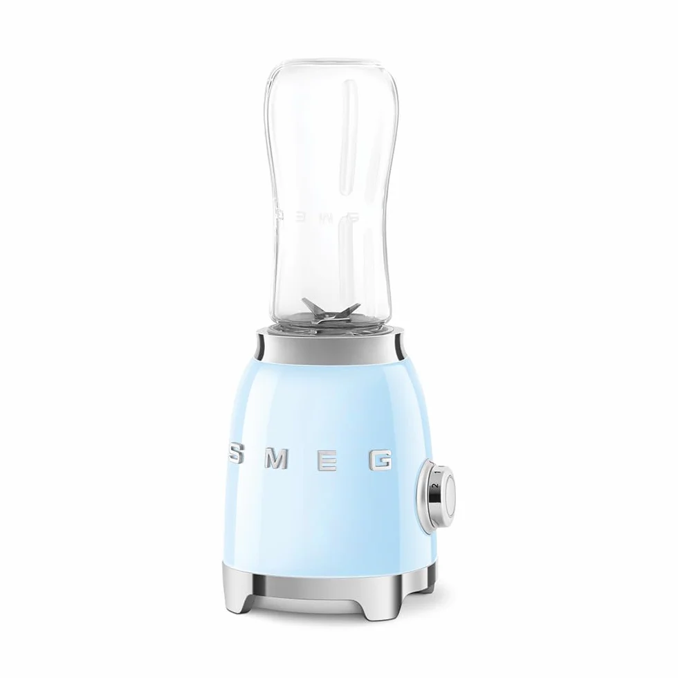 SMEG - Mini Liquidificadora Anni50, Azul Céu PBF01PBEU