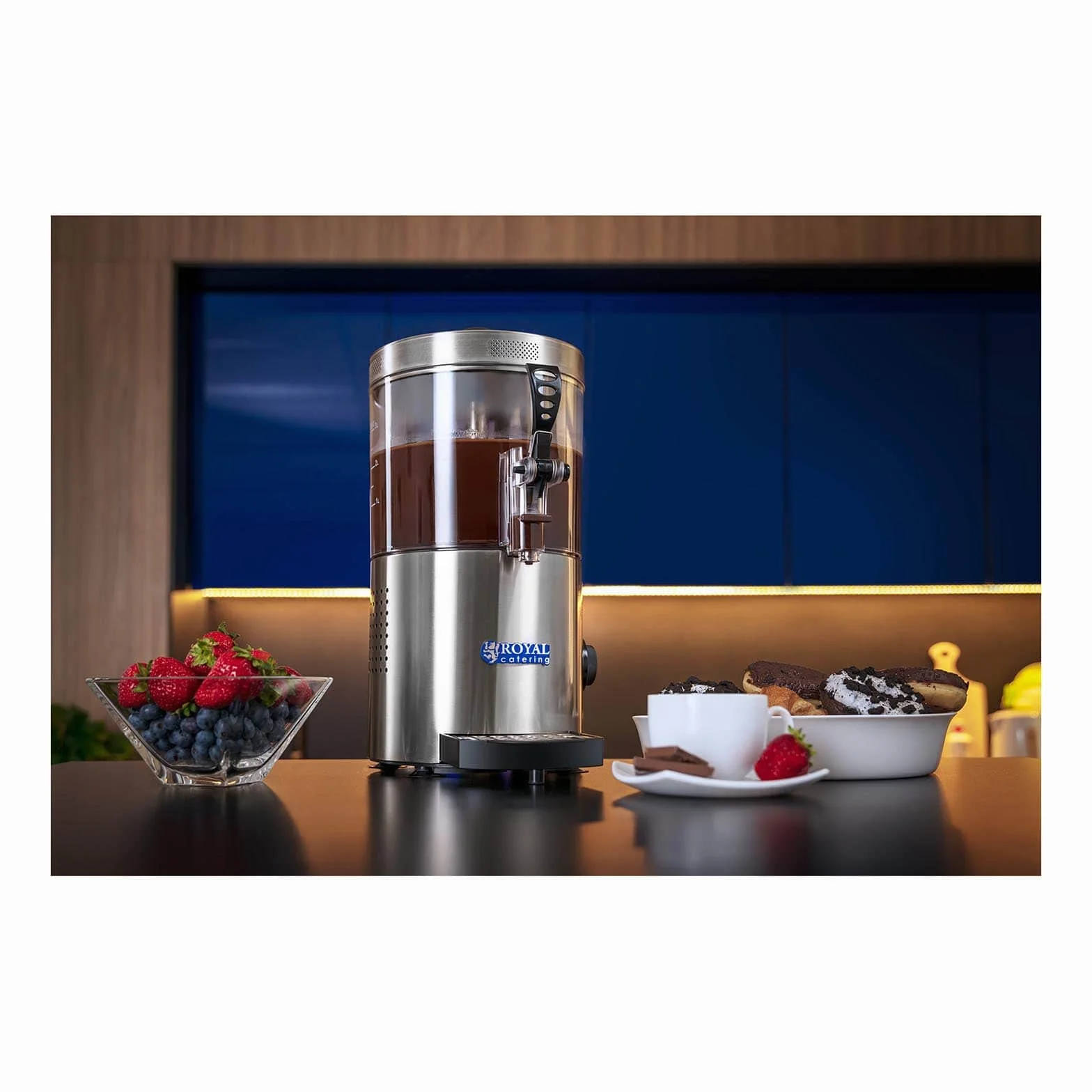 Royal Catering - RCSS-3 - Dispensador de Chocolate - 3 litros - 1200 Watt