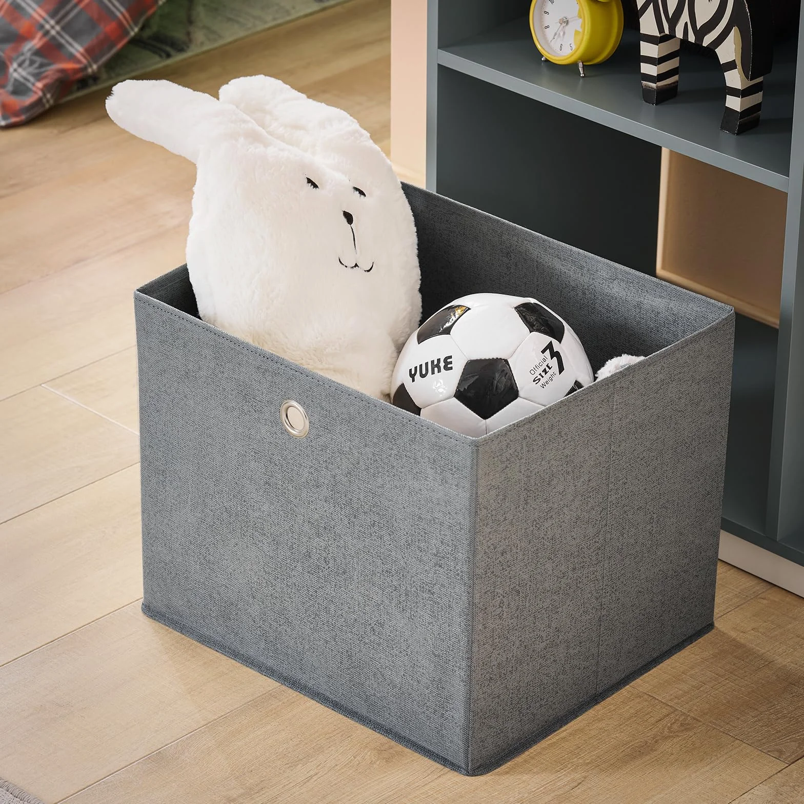 SoBuy Armario Infantil con Almacenaje Juguetes Gris 97x35x108cm KMB40-HG