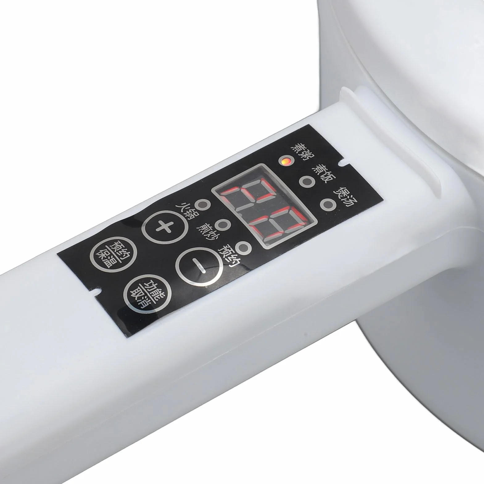 Olla Caliente Eléctrica 600W 1.8L Multifunción No Pegajoso Mango Largo Portátil