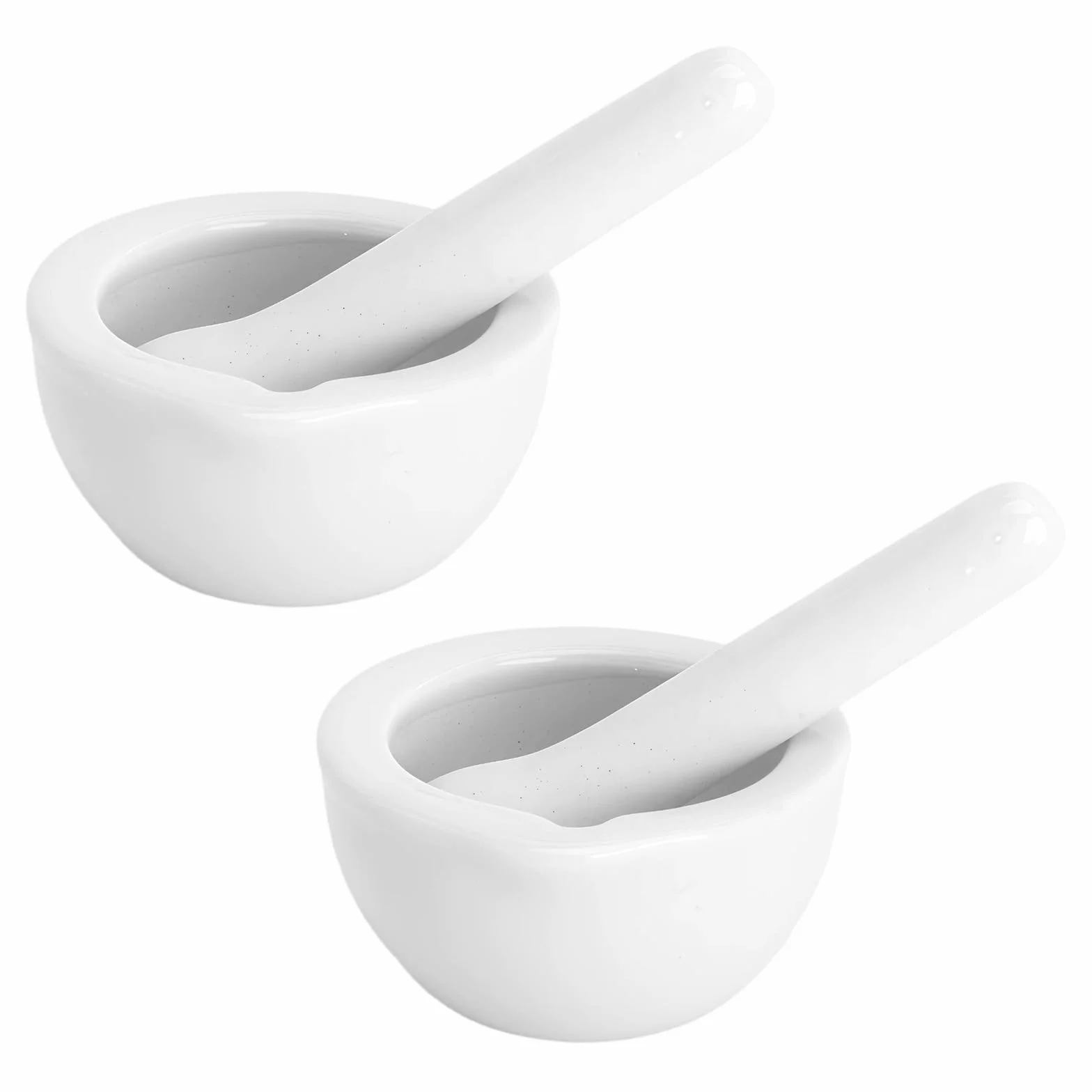2 unidades de mortero con mano de mortero, mini mortero, mortero pequeño y mano de mortero de granito, adecuado para moler especias, hierbas, ajo y nueces, ideal para cocinas y laboratorios
