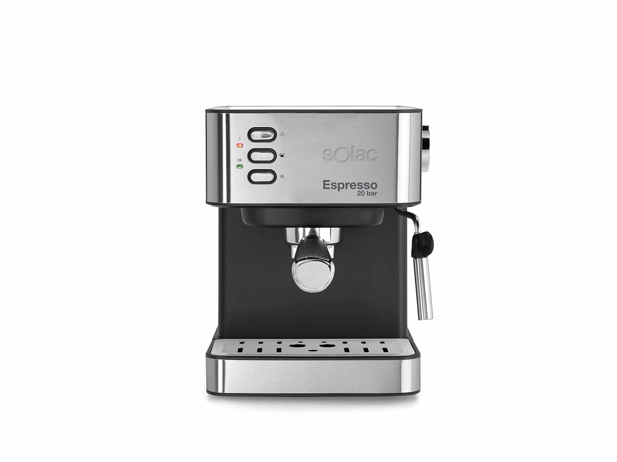Cafetera Espresso SOLAC CE4481 Espresso 20 Bar Gris