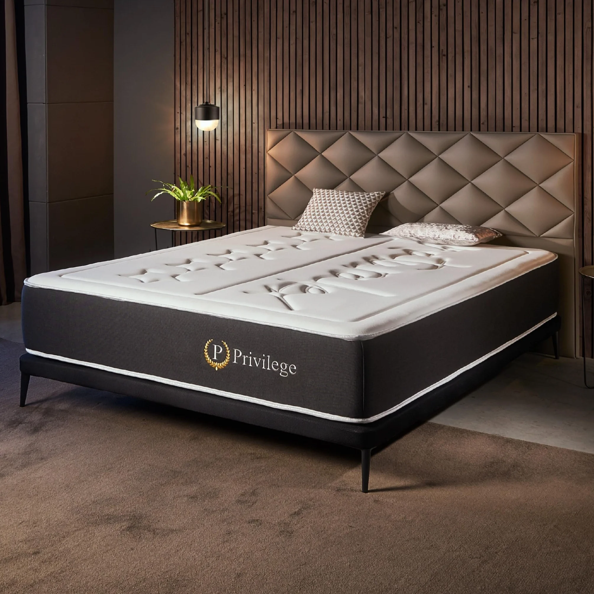 Naturalex - Colchón Premium Privilege 135x190 cm - Altura 30 cm - Espuma Viscoelástica AeraPur HQ & Blue Látex - 7 Zonas de Confort, Óptima Ventilación, Adaptable - Certificado Oeko-Tex