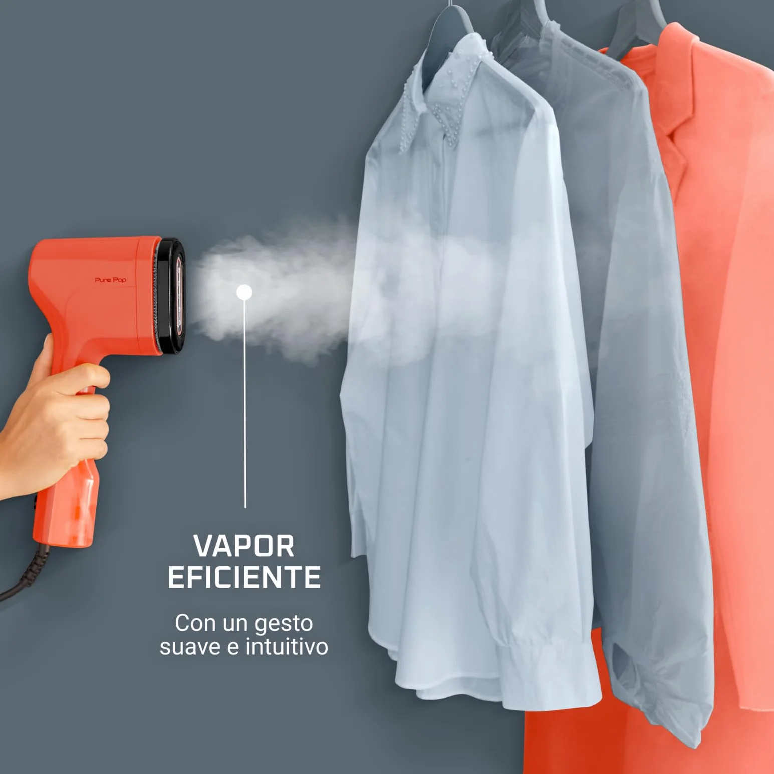 Rowenta Pure Pop Plancha de vapor 1300 W 20 gr/min vapor DR2022