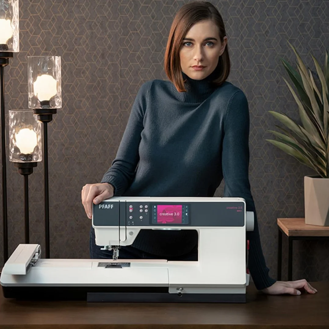 Pfaff Creative 3.0 Máquina de Coser y Bordar software gold para crear bordados personalizados