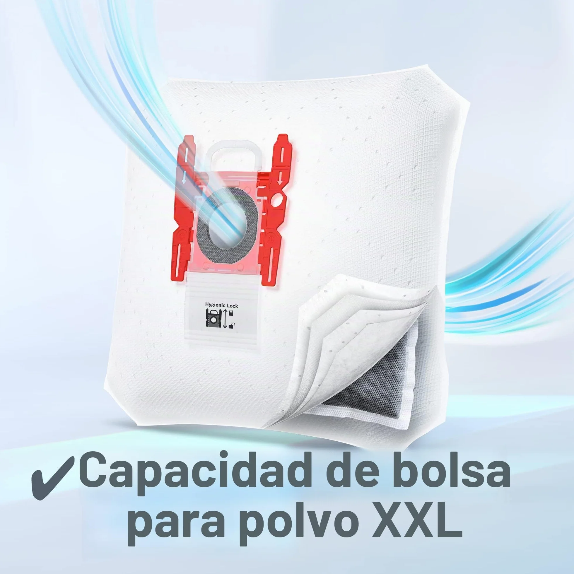 Bosch Serie 8 Aspiradora con Bolsa, Azul