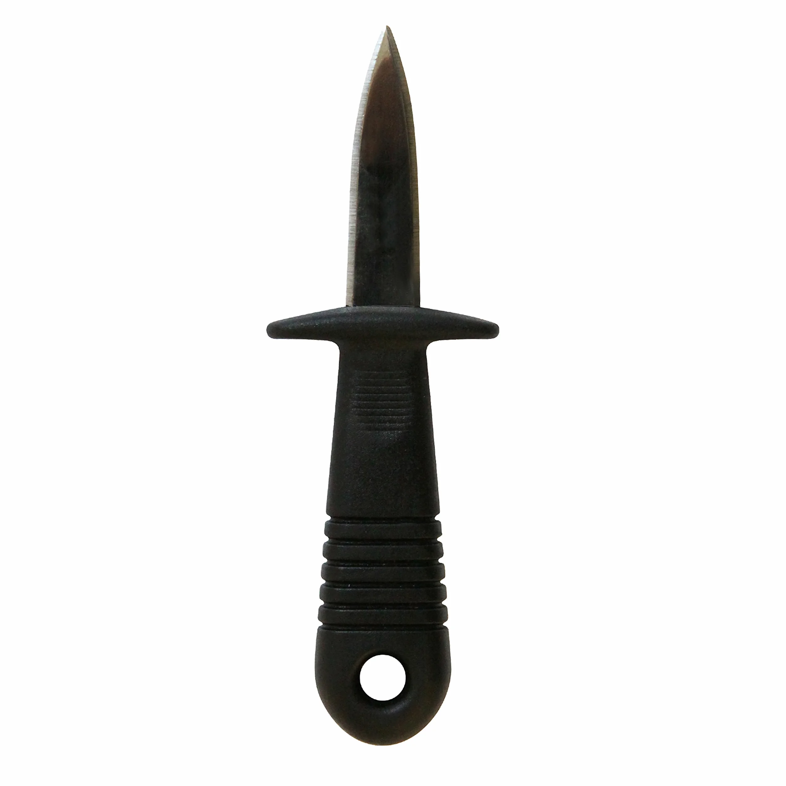 COOK CONCEPT - KU6101 - Cuchillo para Ostras de Acero Inoxidable Ultra Afilado - Diseñado para la Degustación - Dimensiones 14,5 x 4,6 x 1,1 cm - Color Negro - Idea de Regalo