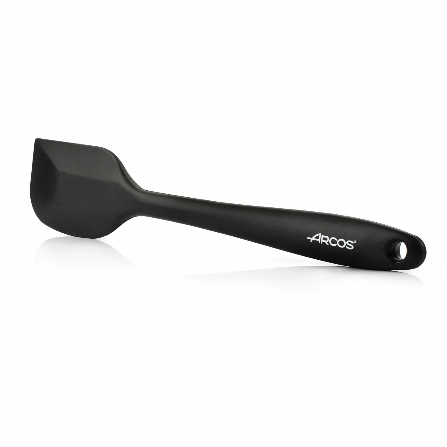 ARCOS Espátula de Silicona Plana 280 mm Profesional Negro