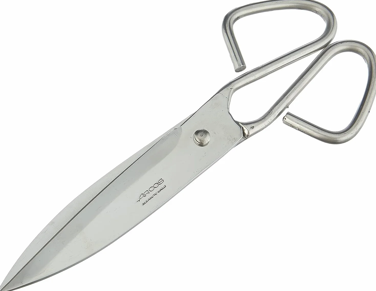 ARCOS Ecopro Tijeras de Cocina Multiusos en Acero Inoxidable 200mm. Tijeras Ergonómicas para Cocinar en Color Plata