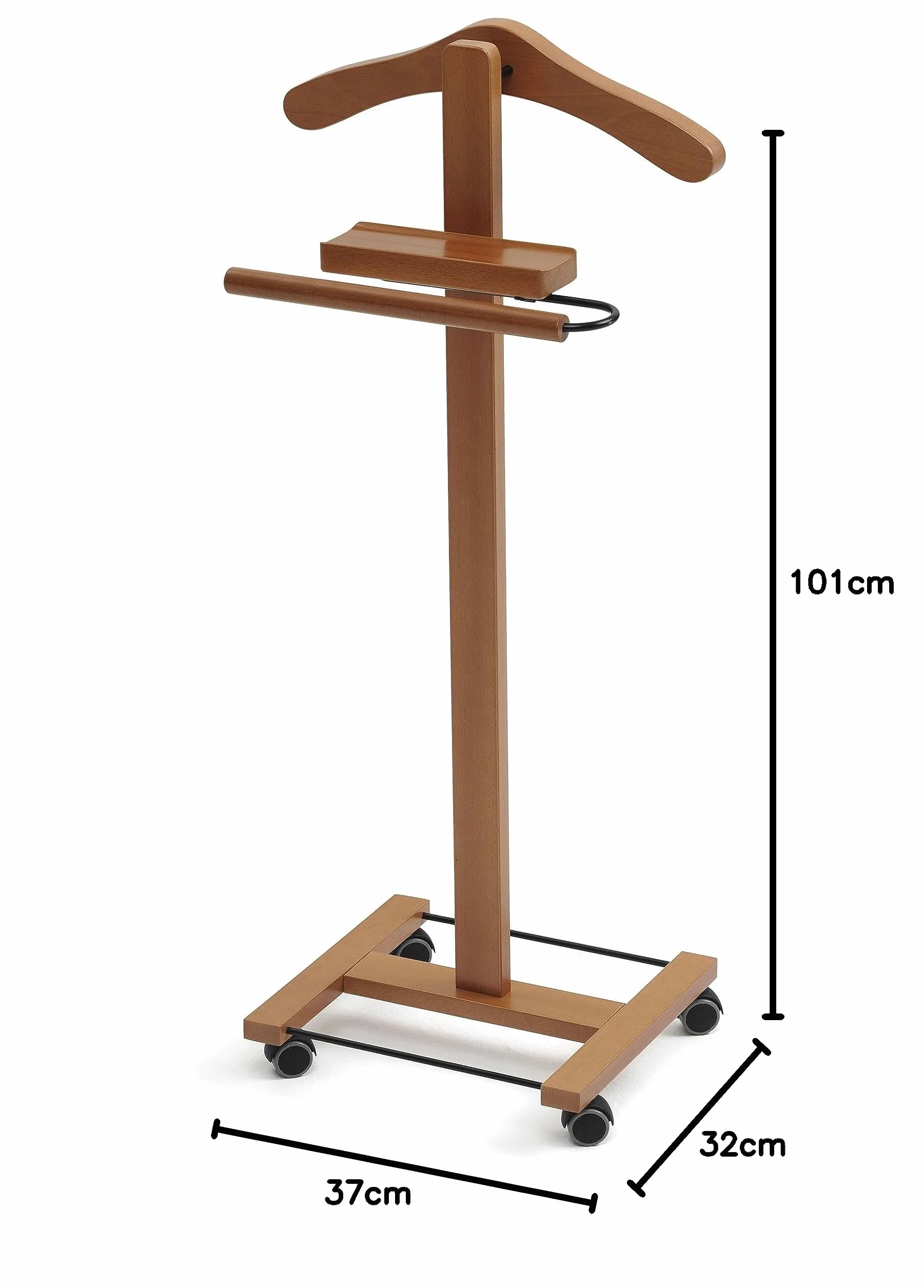 Arredamenti Italia 105 JUNIOR Galán De Noche En Madera