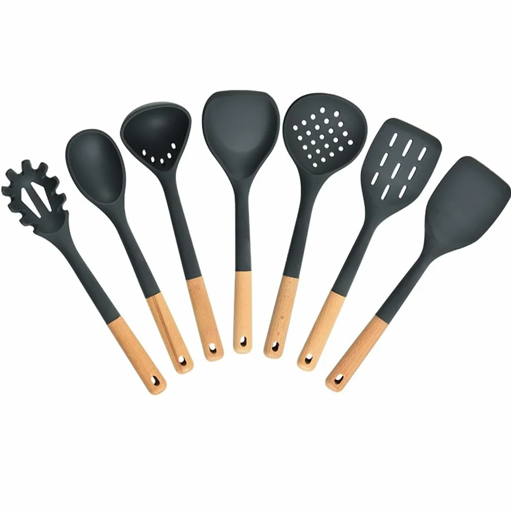 Juego de espátulas y Palas para freír Utensilios de Cocina