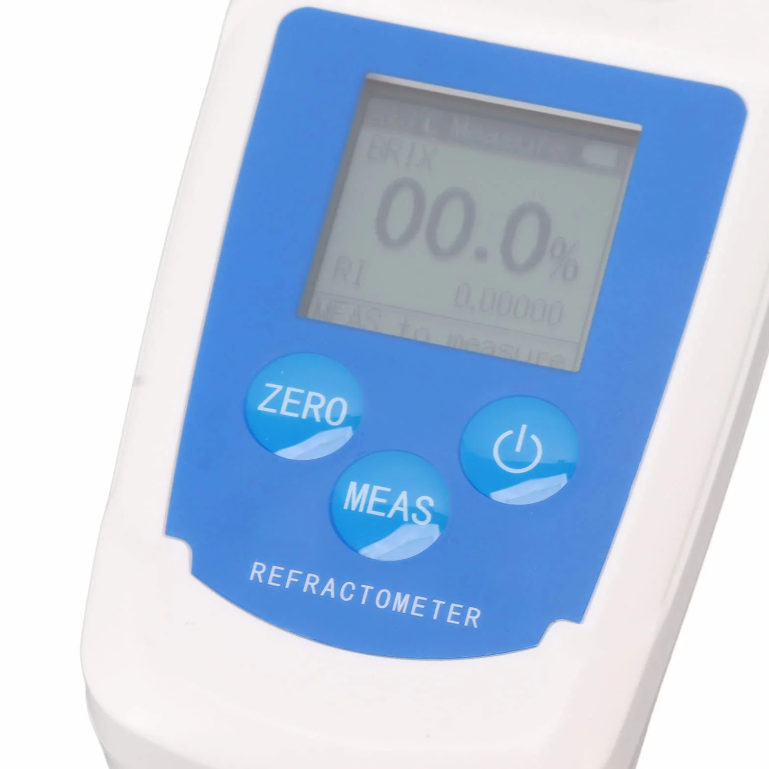 Refractómetro digital Brix de alta precisión, contador de azúcar de calibración automática con pantalla de retroiluminación para Homebrew Wine Making Juice Honey Testing