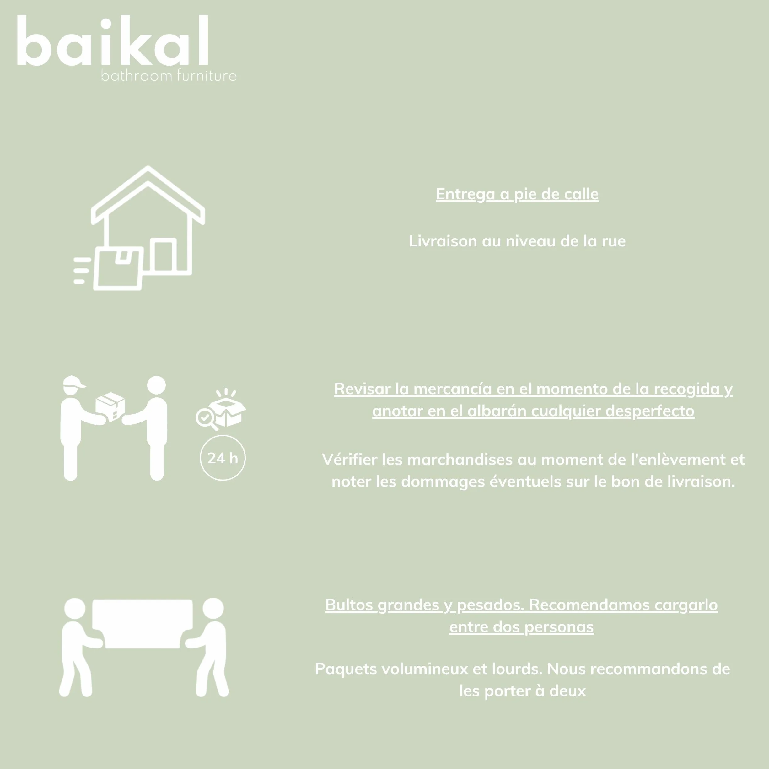 Baikal Mueble de Baño REN 70cm Negro Incluye Lavabo 3 Cajones Cierre Amortiguado