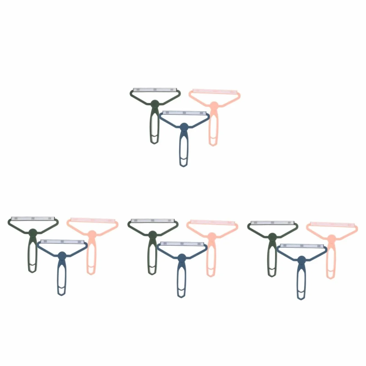 24 Piezas Quitapelusas Manual Portátil Removedor Reutilizable de Pelusas y Bolitas para Ropa Suéteres Abrigos y Tejidos contra Pelo de Mascota Diseño Compacto para Viaje