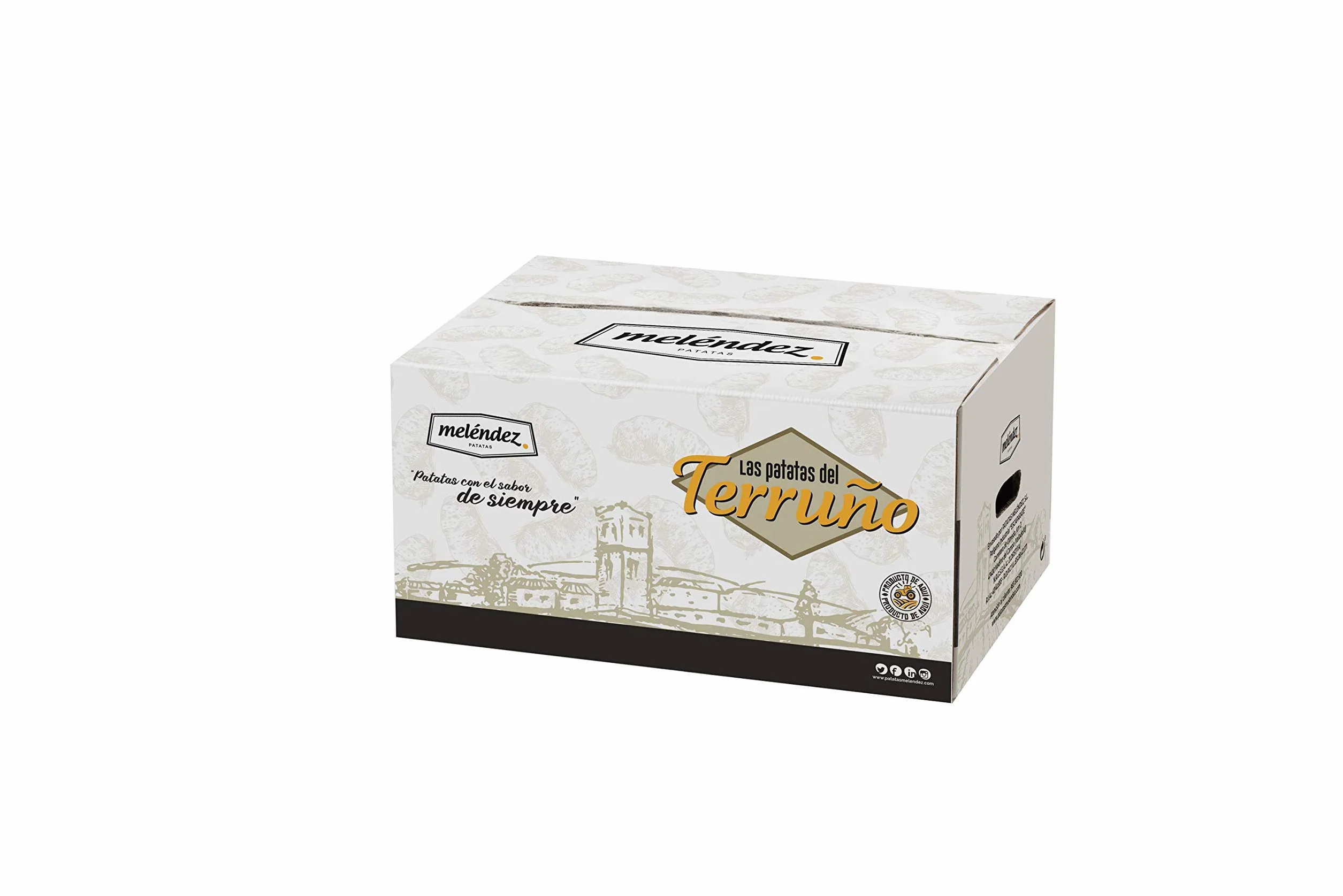 Las Patatas del Terruño Caja 10Kg Especiales para Freir