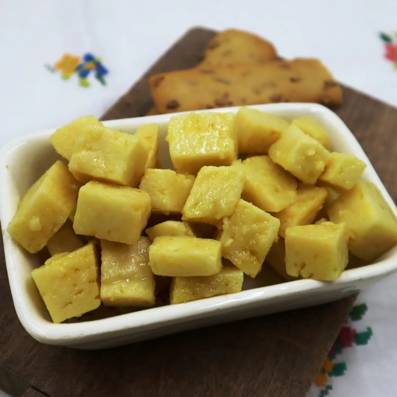 Queso Curado Cabra Leche Cruda Aceite de Oliva Virgen Extra Gourmet 0.400 gramos