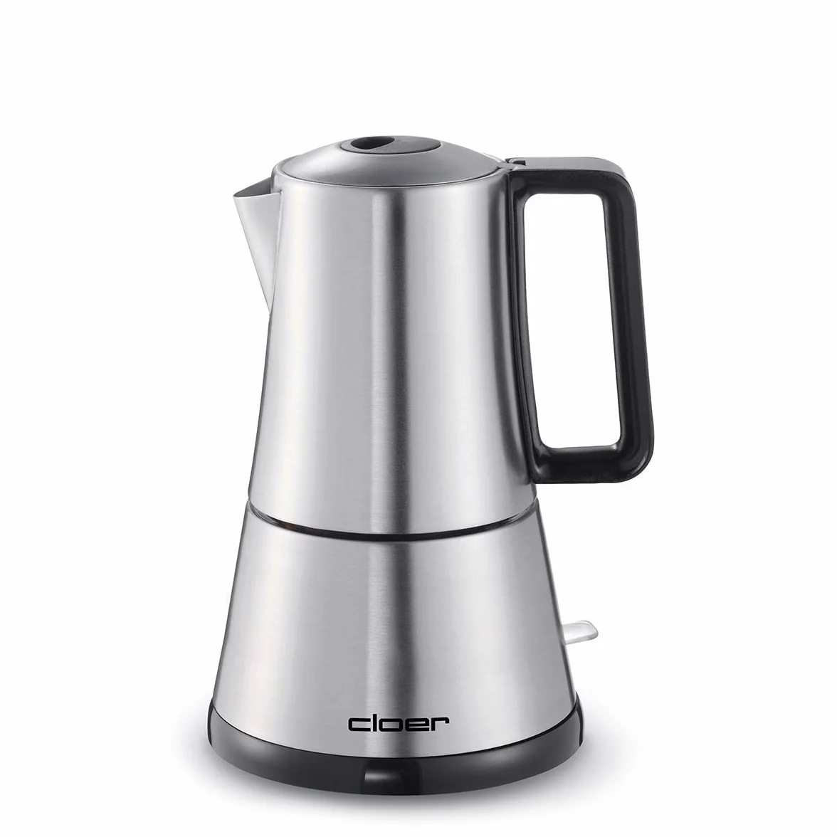 Cloer 5918 Cafetera espresso eléctrica 365W acero inoxidable 3-4 tazas
