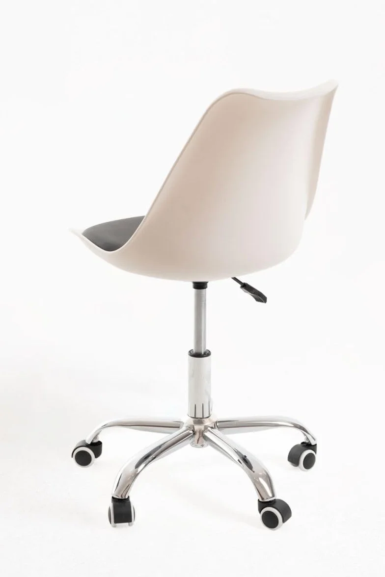 Silla de Oficina Blanca y Negro Neo - Máxima Ergonomía - Ideal para Escritorio y Gaming
