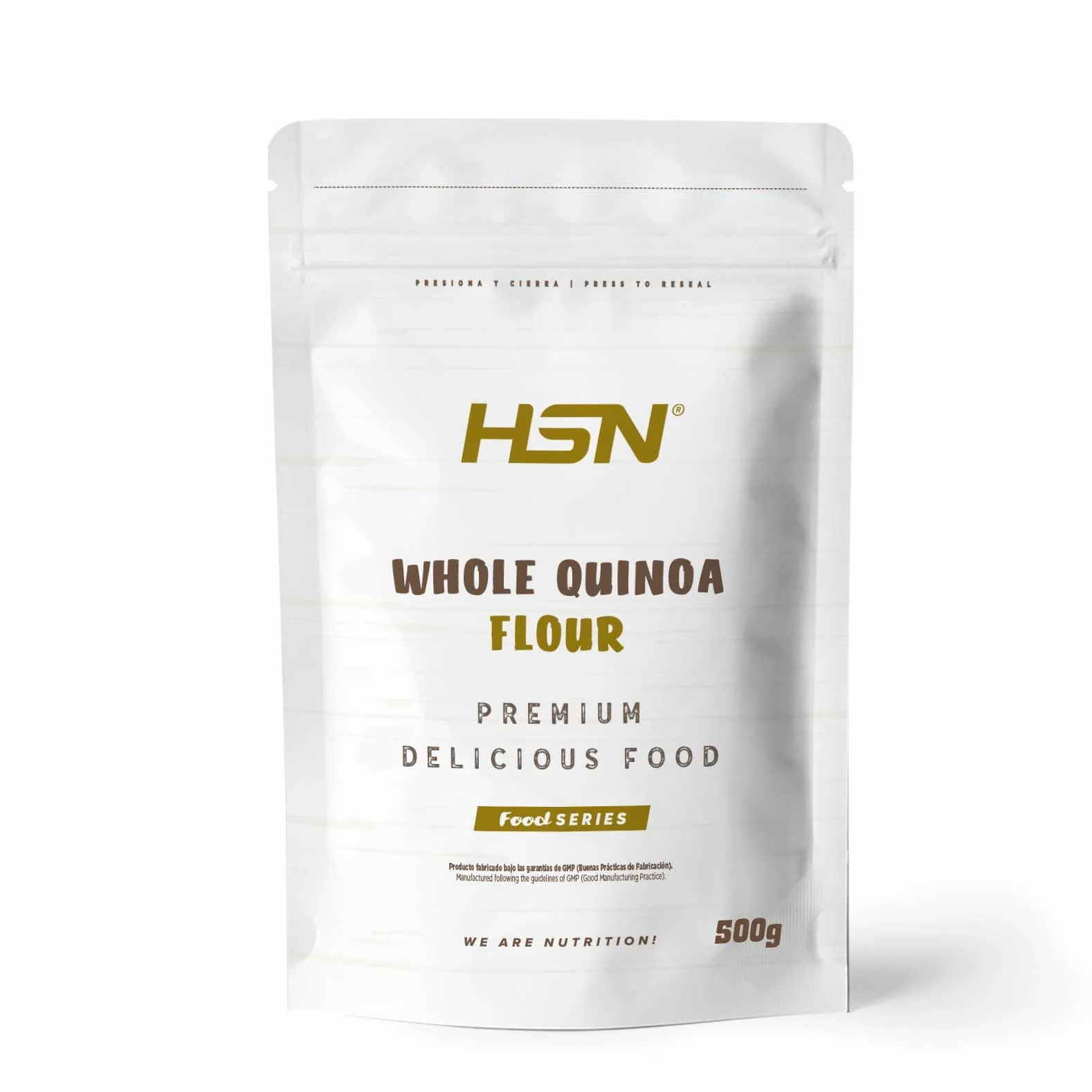 Harina de Quinoa Integral Sin Gluten 500 gramos Apta para Dietas Veganas 100% Whole Quinoa No-GMO