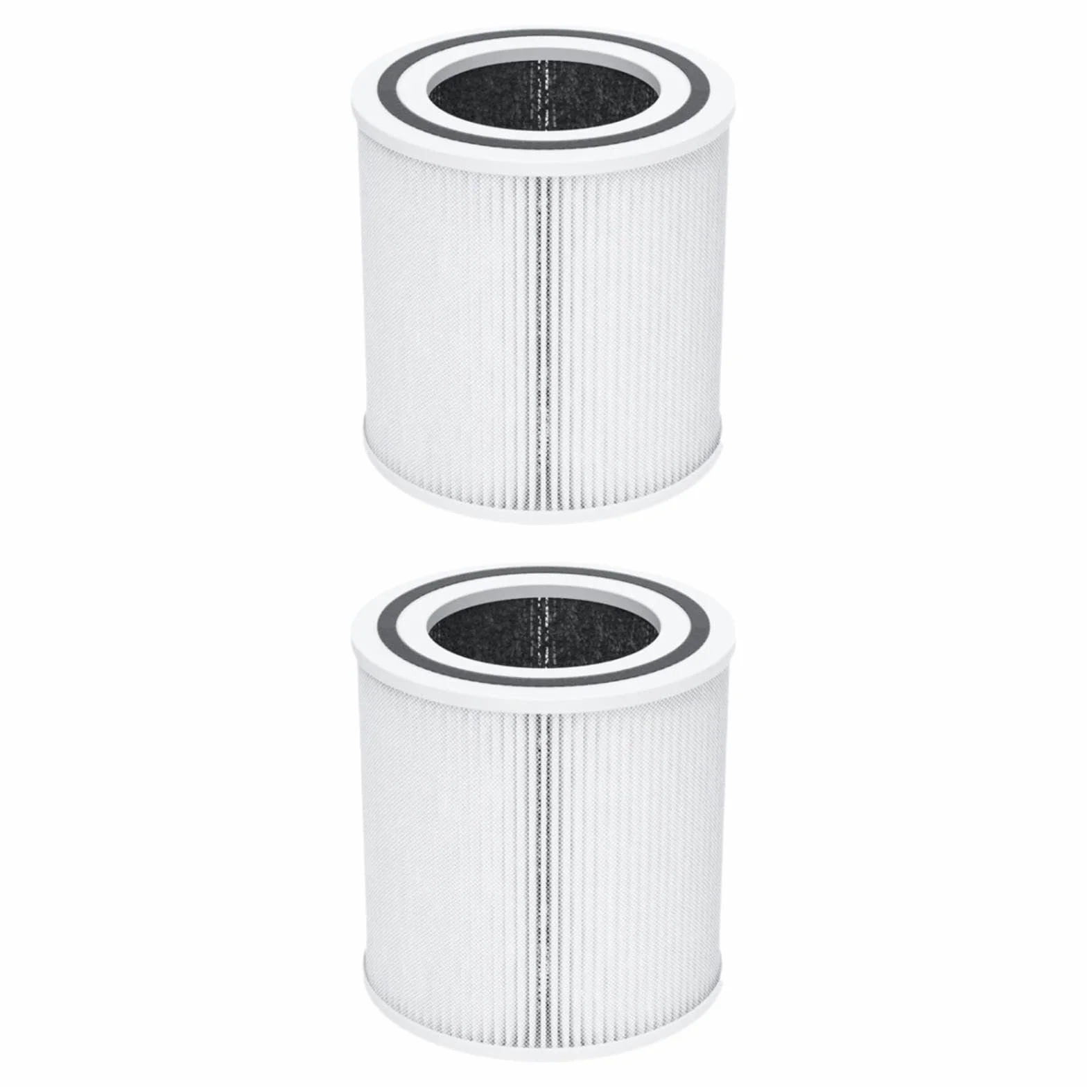 2 Piezas Purificador de Aire Purificador de Aire de filtración de filtración Piezas de Filtro HEPA para hogar
