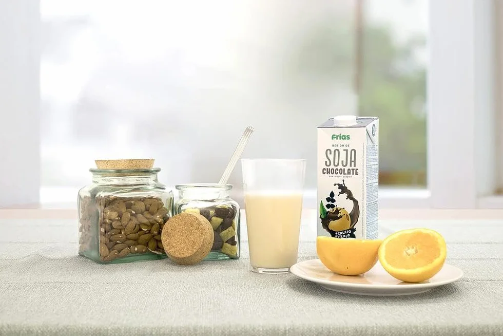 Frías Bebida Vegetal de Soja Chocolate Sin Gluten Sin Lactosa Pack 6 Unidades 1L Vegana