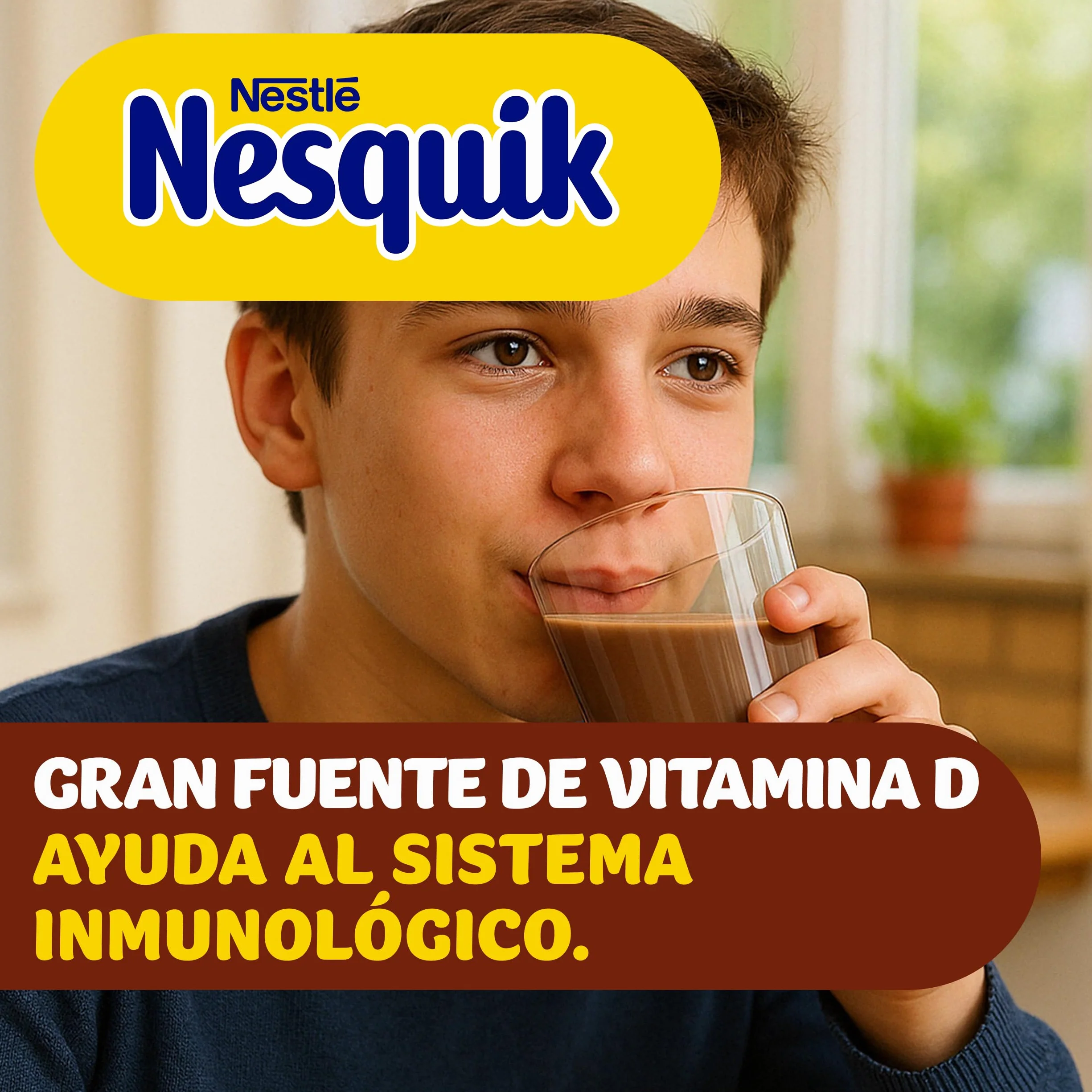 Nesquik NESTLÉ Instantáneo Cacao Soluble 1,2kg Bolsa
