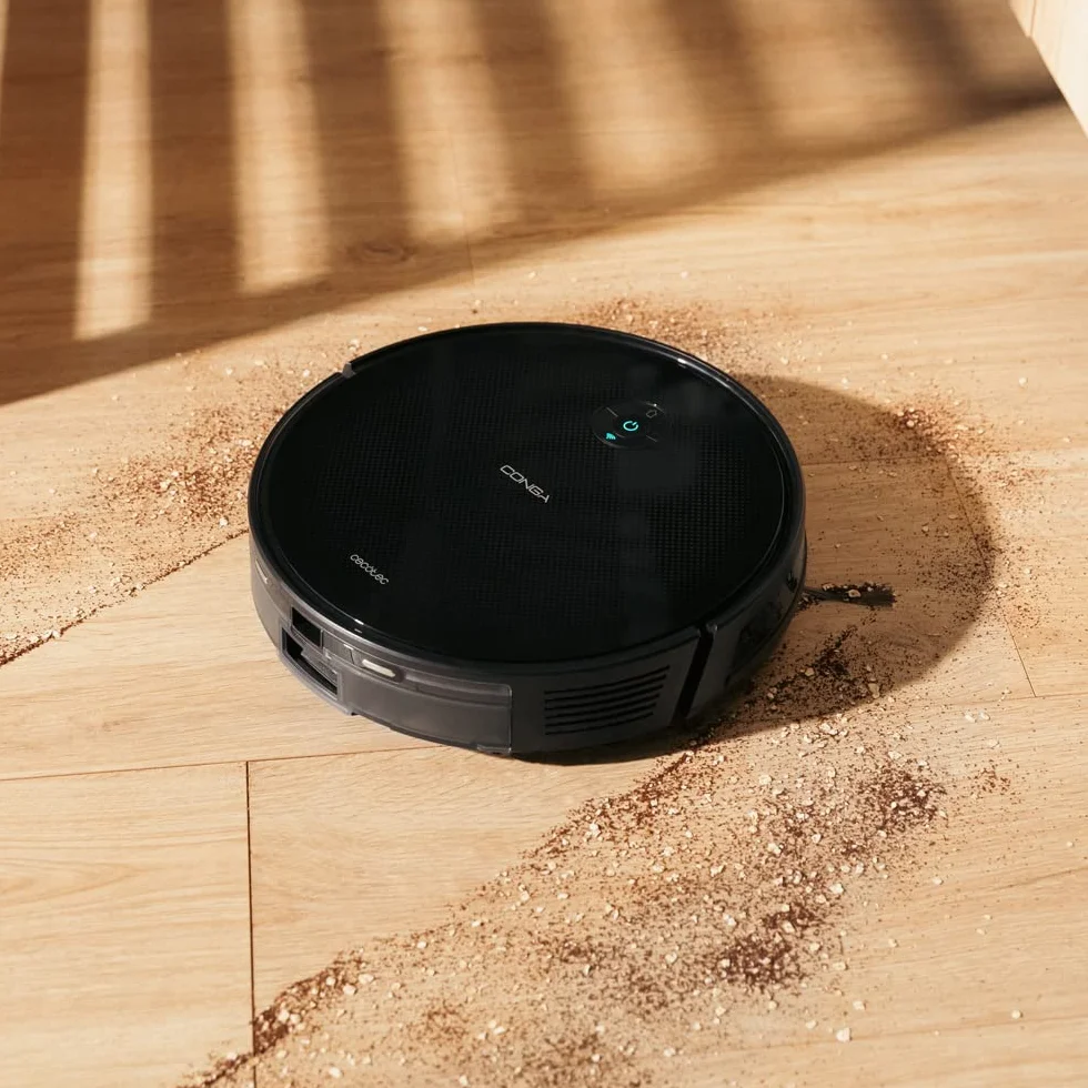 Cecotec Robot aspirador Conga 2499 Ultra X-Treme con tecnología giroscópica, friega, aspira y barre a la vez, 2100 Pa, 3 L, WiFi y Bluetooth