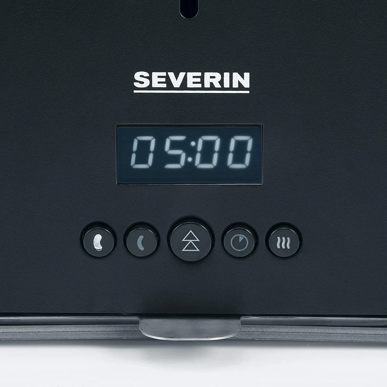 SEVERIN WT 5005 Salchichas eléctrica acero inoxidable negro 5 minutos incluye pinzas