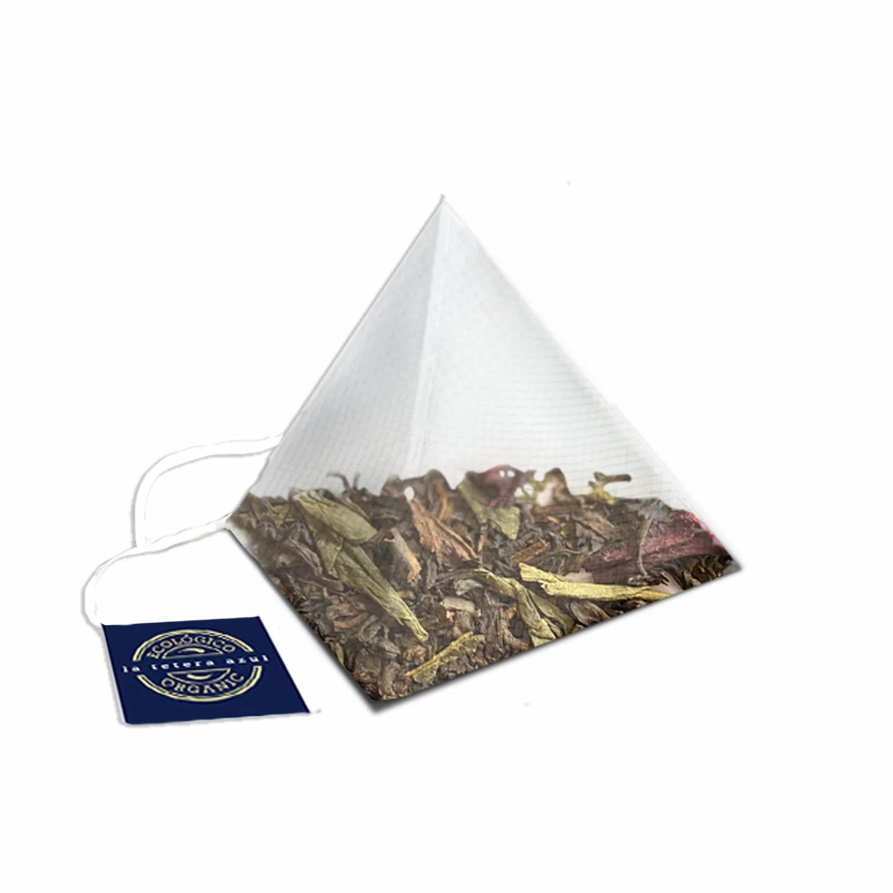 LA TETERA AZUL Te Rojo Pu-Erh & Fresas Cóctel de Infusión Estuche 20 Pirámides