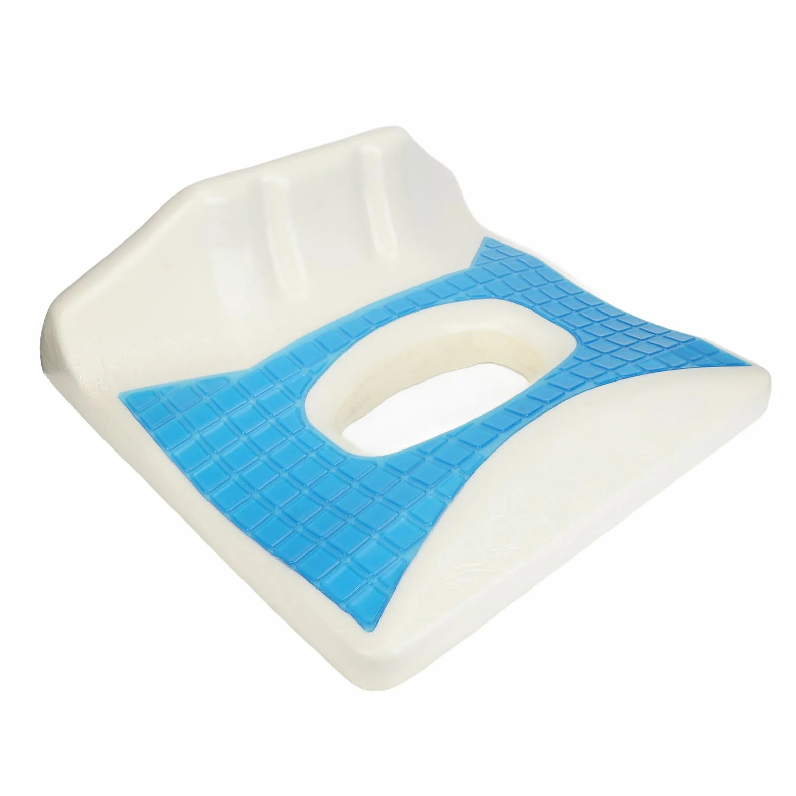 Almohada de Posicionamiento para Escaras, Cojín de Espuma Viscoelástica para Escaras, Alivio de Presión para Cadera y Coxis, Adecuado para Pacientes Postrados en Cama con Cóccix,