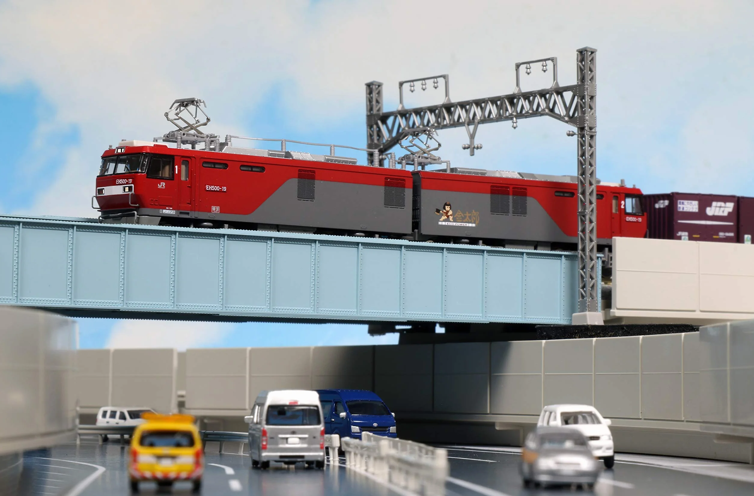 Kato 03037-3 N Gauge EH500 - Locomotora eléctrica de ferrocarril Modelo Tridimensional