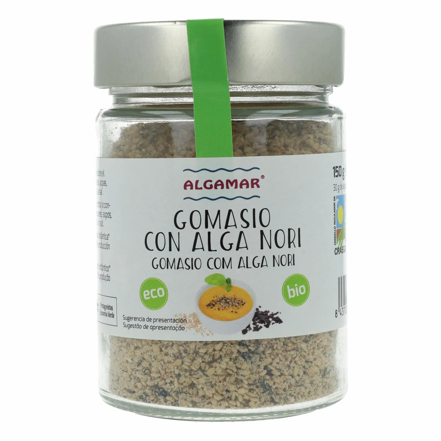 Algamar GOMASIO con Alga NORI 150 G Eco