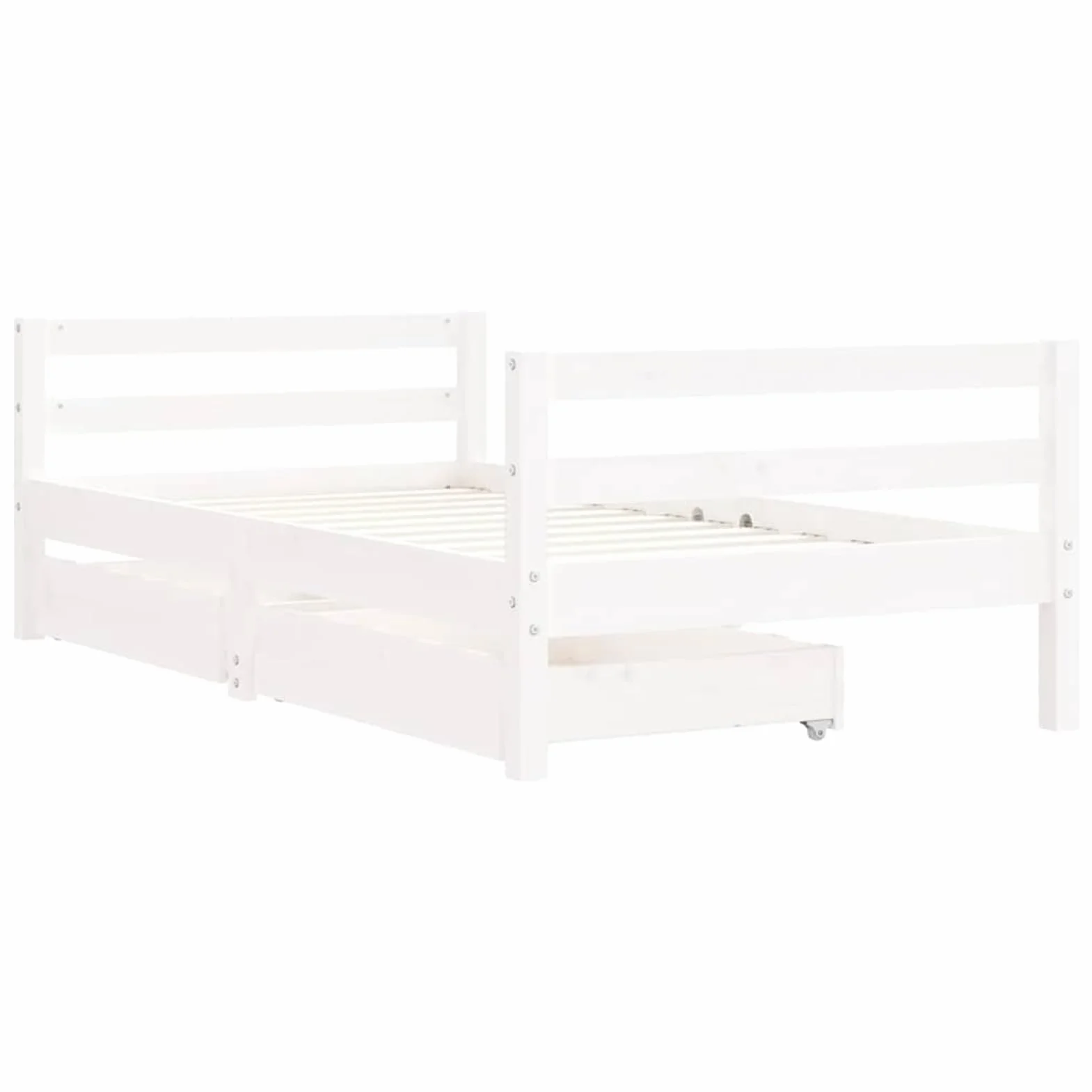 Tidyard Cama Infantil de Madera con Cajón de Almacenaje, Diseño Elegante, Adecuada para Niños +4 Años Modelo DSXYFXLYD-834445ES