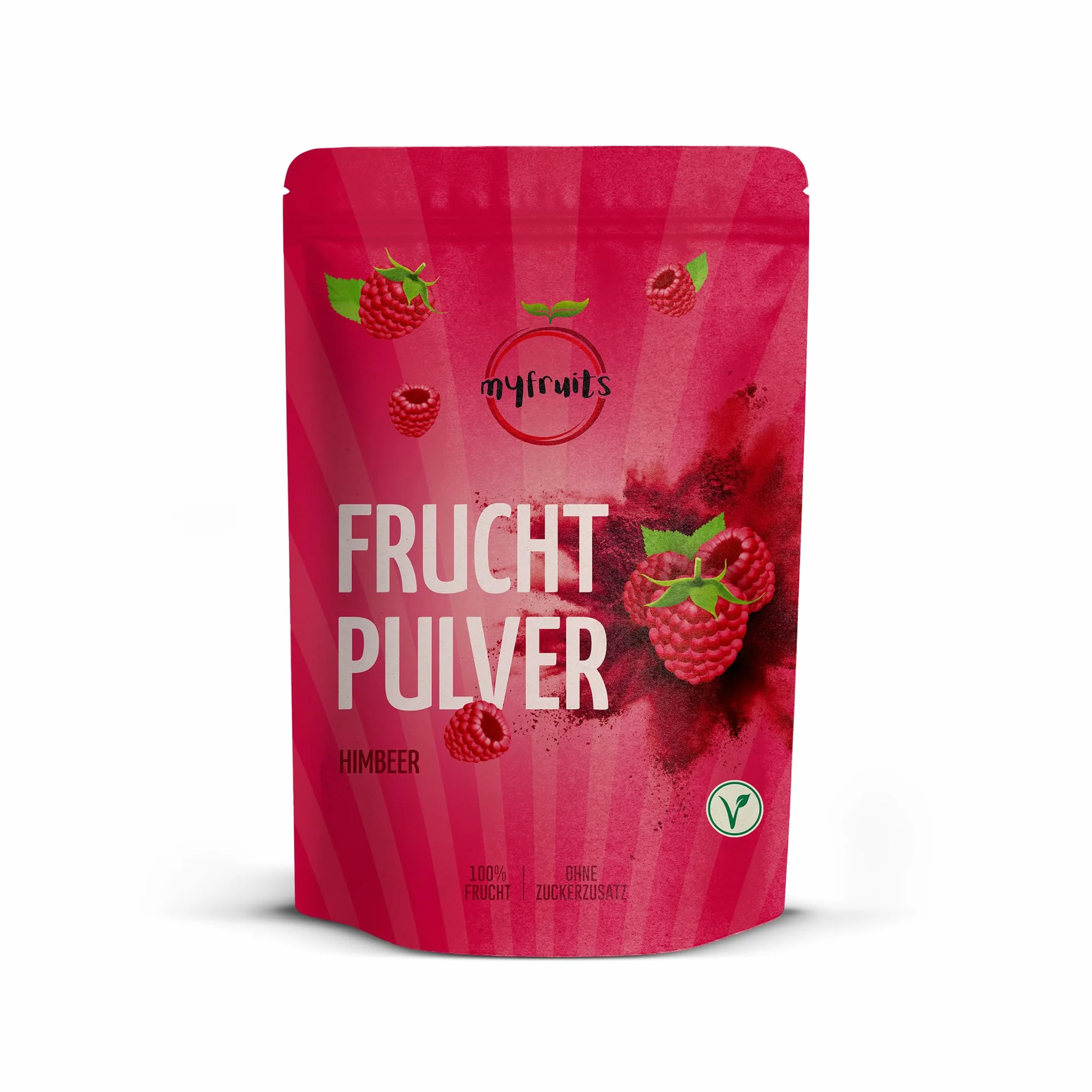 myfruits Polvo de frambuesa liofilizado 70 g sin aditivos 100% secas y molidas para batidos y yogur