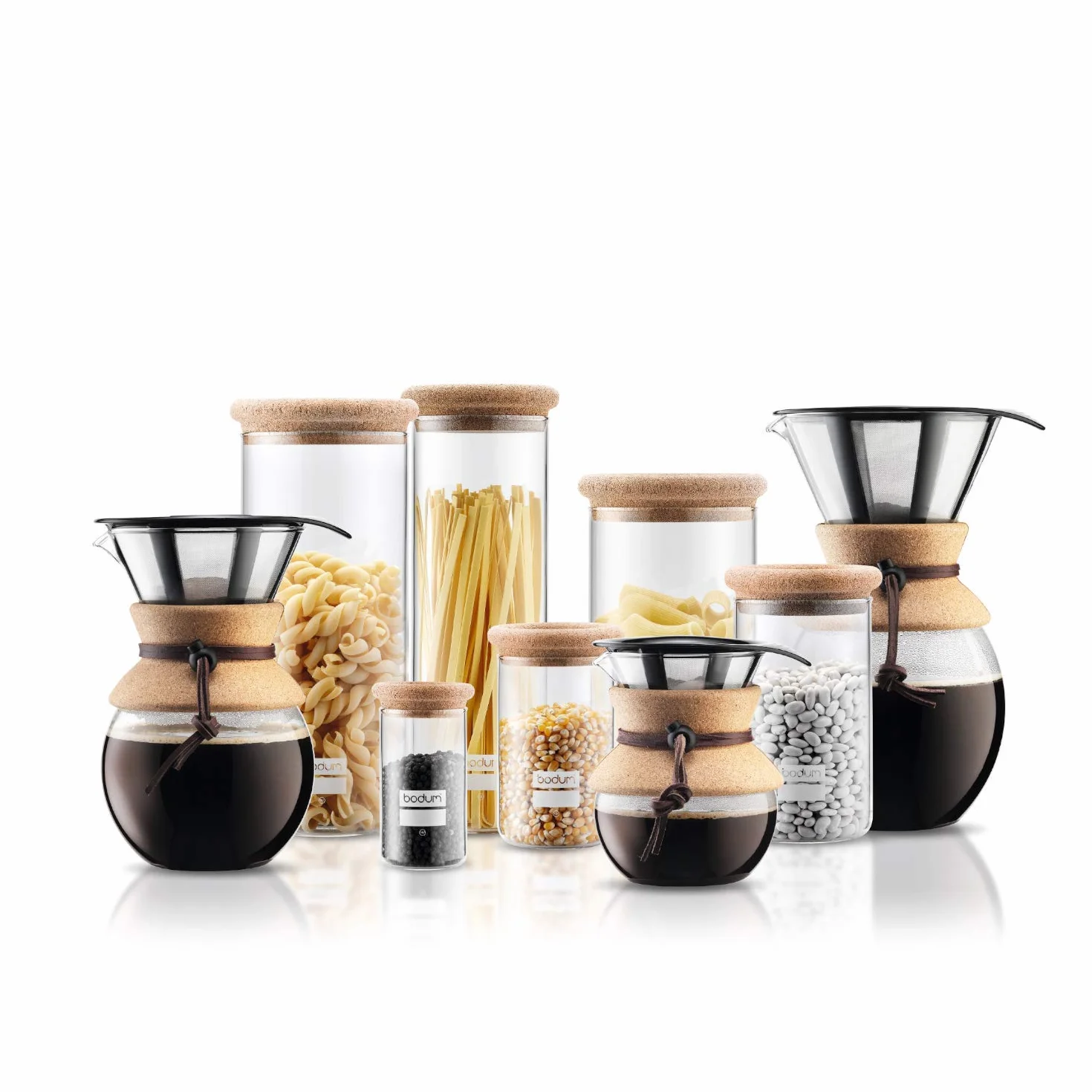 Pour over: cafetera de goteo con filtro dorado, 0.5 l