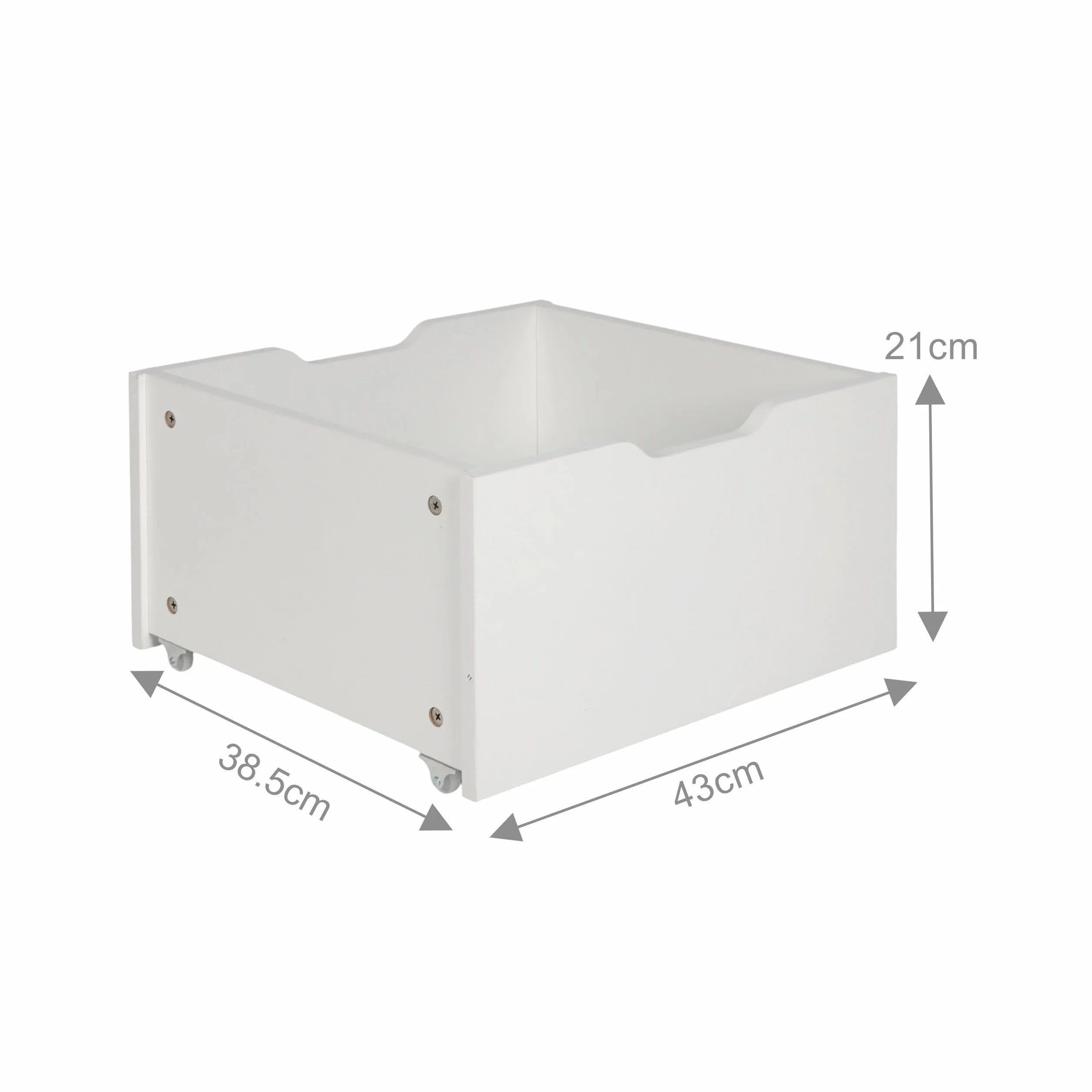 Relaxdays Banco Infantil con Almacenamiento 70x100x45 cm Blanco Gris