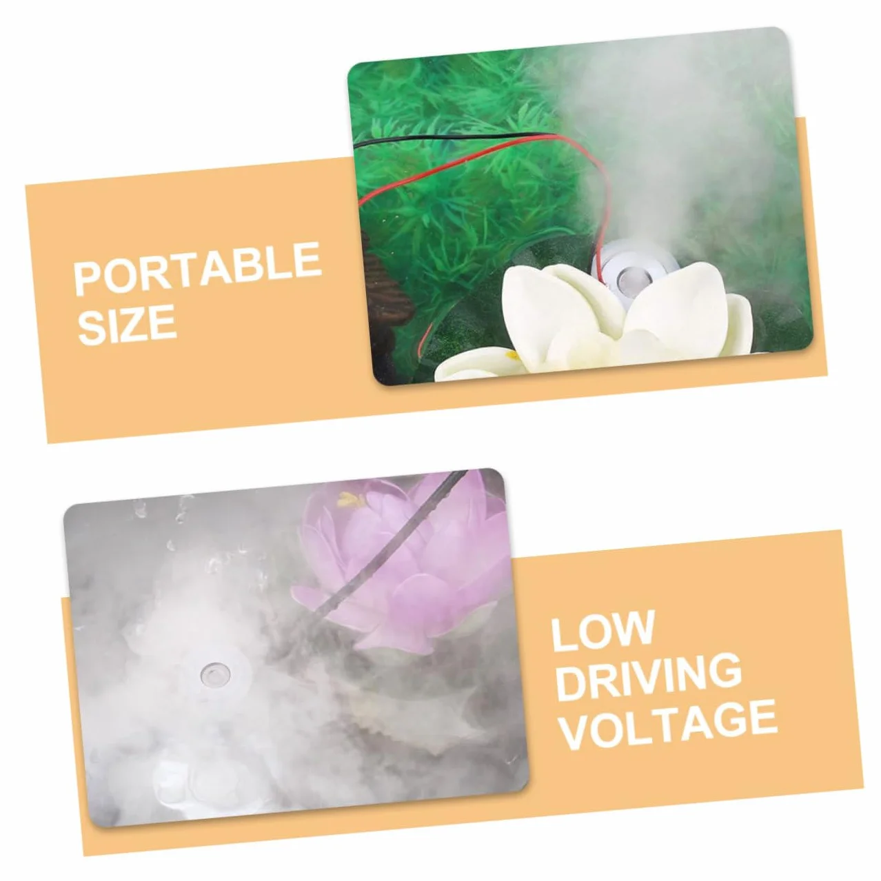 6 Piezas Tableta Atomizadora Fuente Kit De Reparación De Discos De Repuesto Humidificador Disco Generador De Niebla Ultrasónica Cerámica Máquina De Aromaterapia