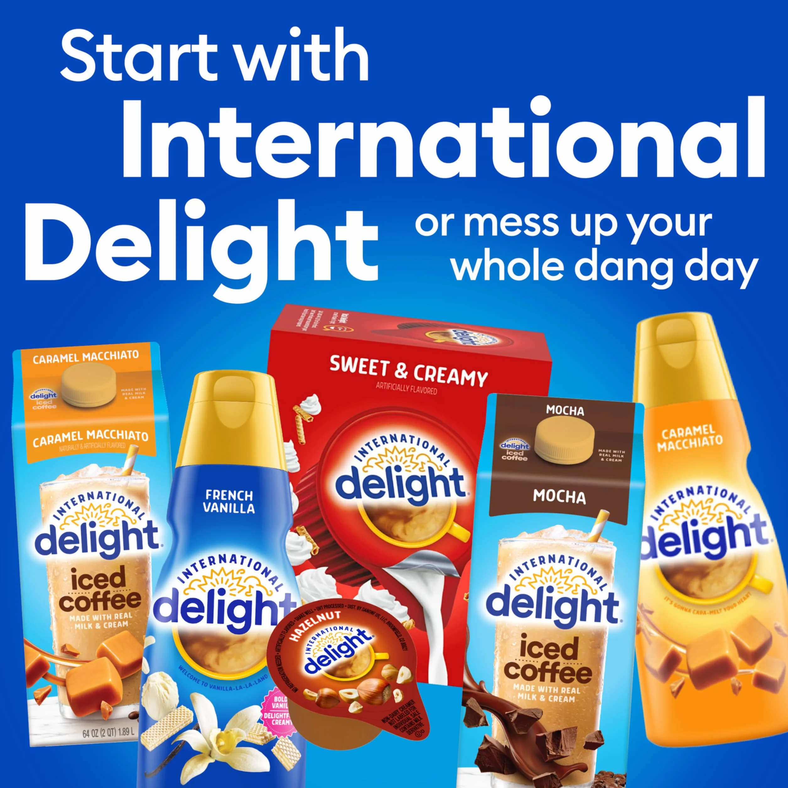International Delight Crema de Café Avellana 24 Unidades