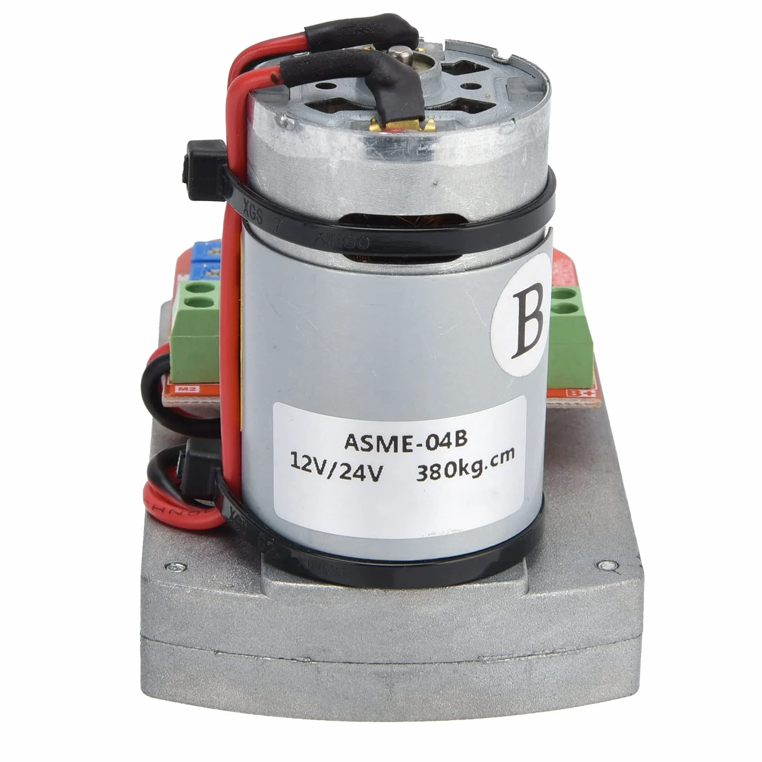 Servomotor de robot ASME-04B, equipo mecánico de engranaje de dirección digital de súper torsión de aleación de aluminio para robots, brazos robóticos, líneas de producción